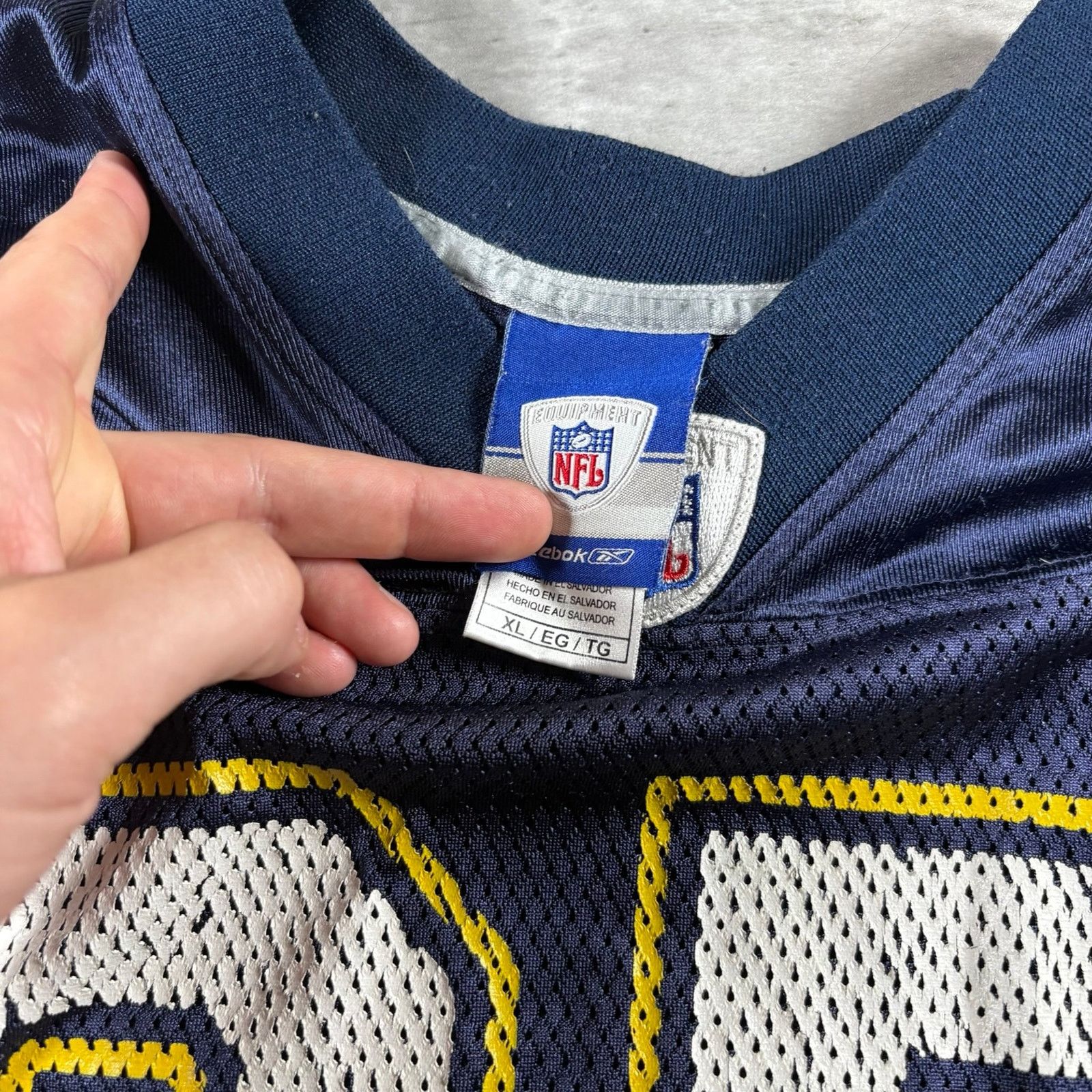 Y2K chargers jersey