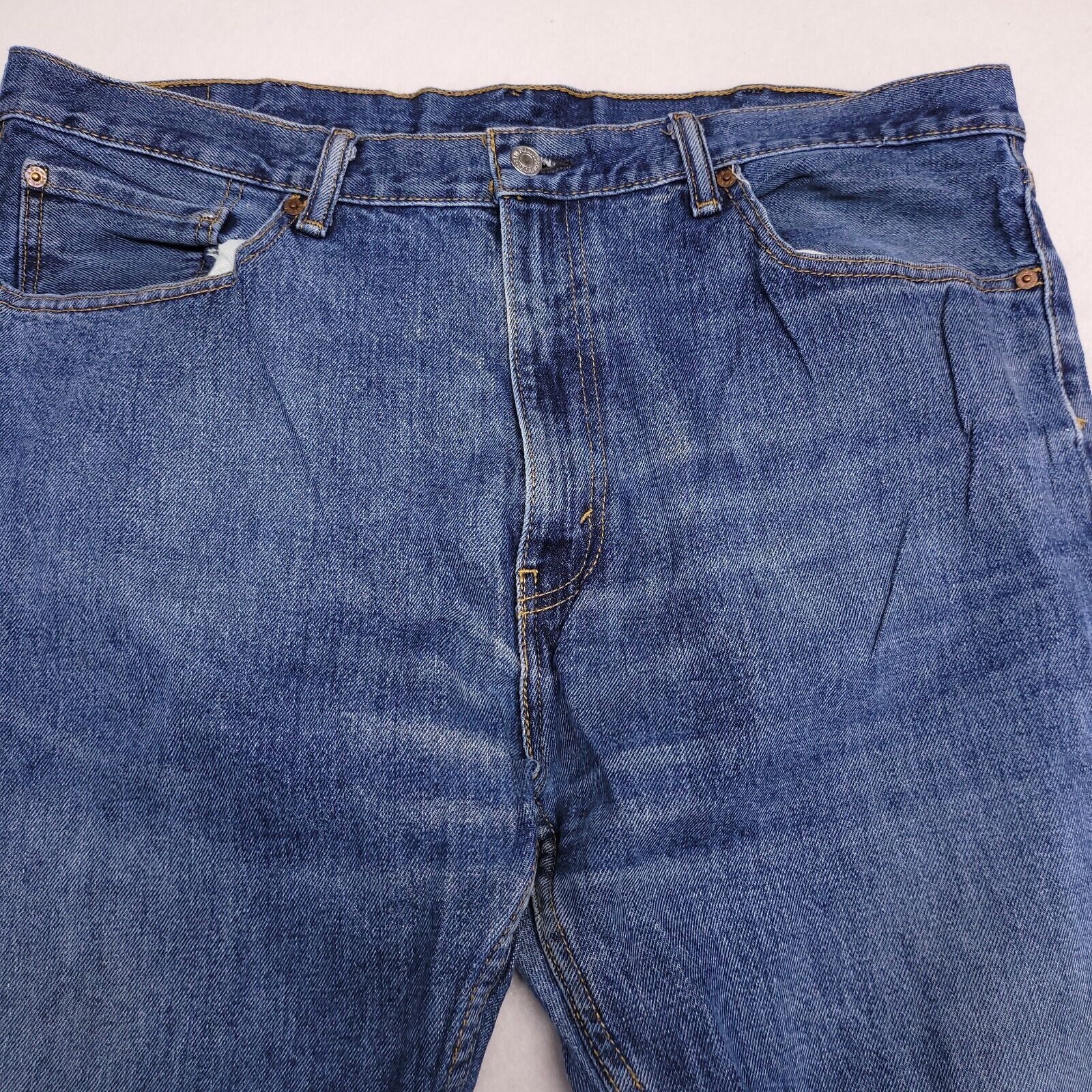 Levi's Levi's 505 Casual Button Zip Denim Jeans Men Size 40x30 Blue Size US 40 / EU 56 - 1 Thumbnail