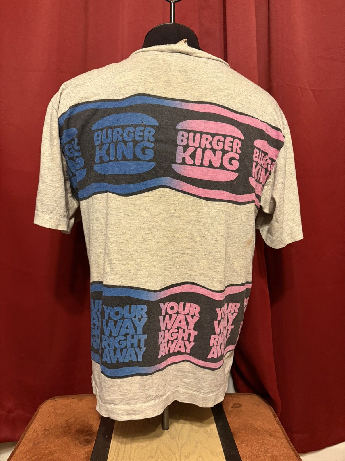 Vintage Vintage Burger King Shirt 90s Fast Food All Over Print Grail Size US XL / EU 56 / 4 - 6 Thumbnail