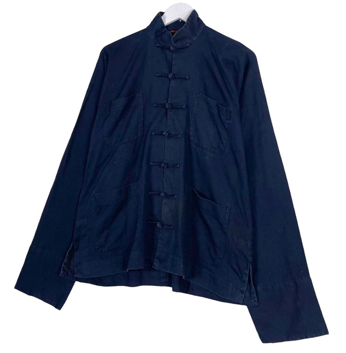 Indigo × Issey Miyake × Japanese Brand 💥70s TRADITIONAL MANDARIN DRAGON SEEDS KAPITAL INSPIRED Size US M / EU 48-50 / 2 - 3 Thumbnail