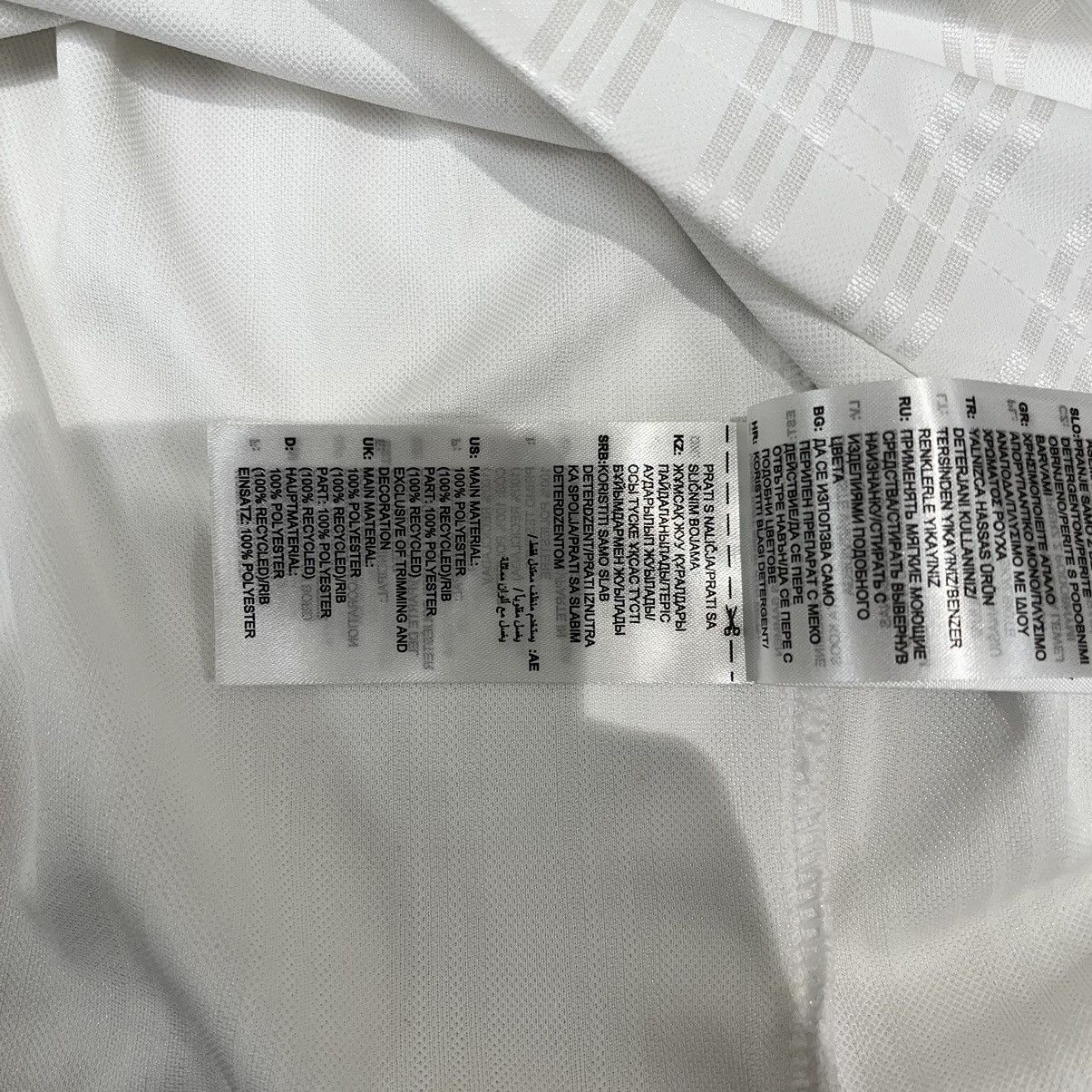 Adidas Adidas Jersey White Size US S / EU 44-46 / 1 - 9 Thumbnail