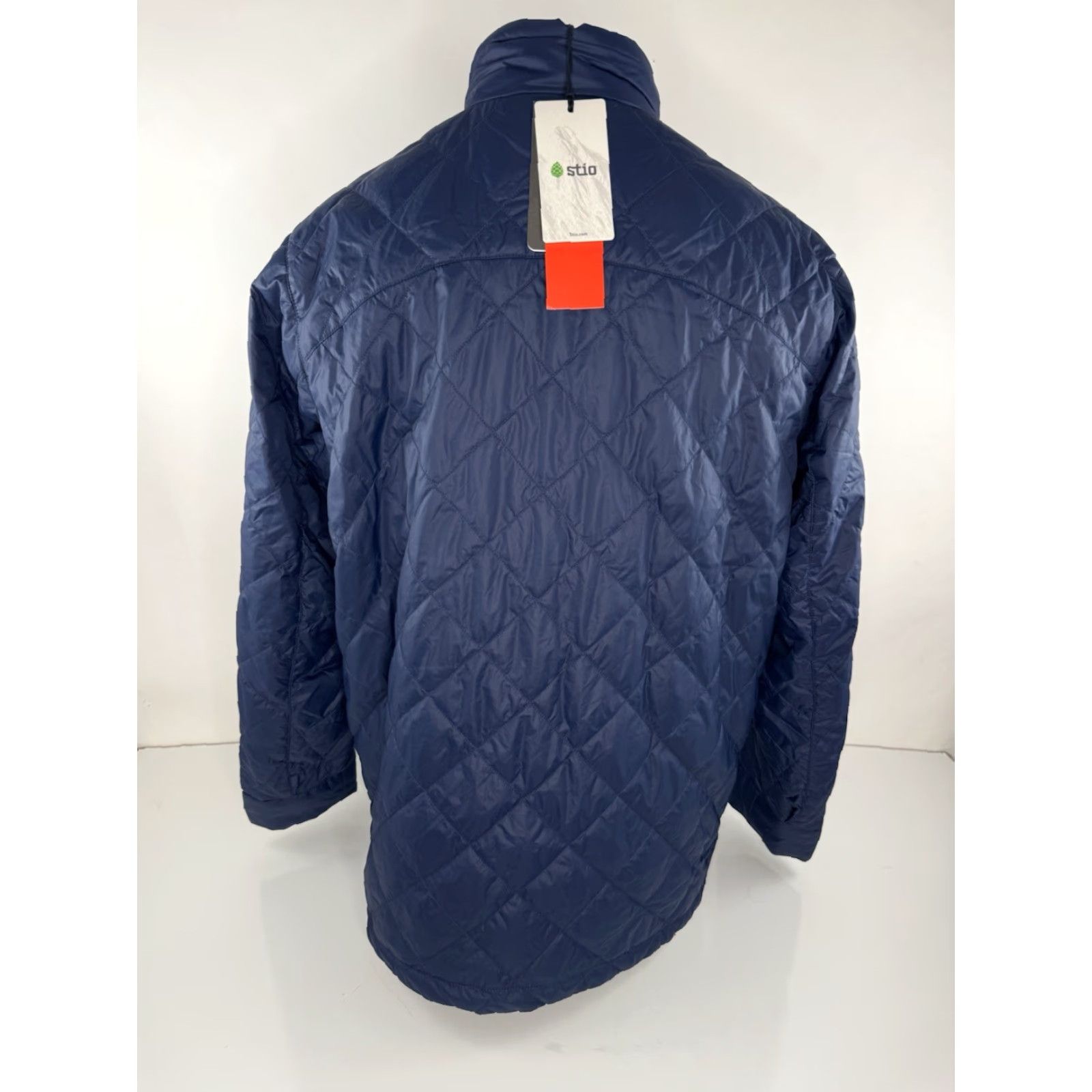 Vintage STIO Quilted Thermore Insulated L Skycrest Snap Shirt Jacket Blue Men XL Snap Jacket Size US L / EU 52-54 / 3 - 3 Thumbnail