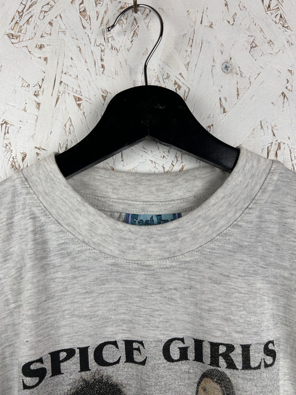 Band Tees 90s Vintage Spice Girls 1997 Pepsi Promo Boot T-Shirt Gray Size US L / EU 52-54 / 3 - 4 Thumbnail