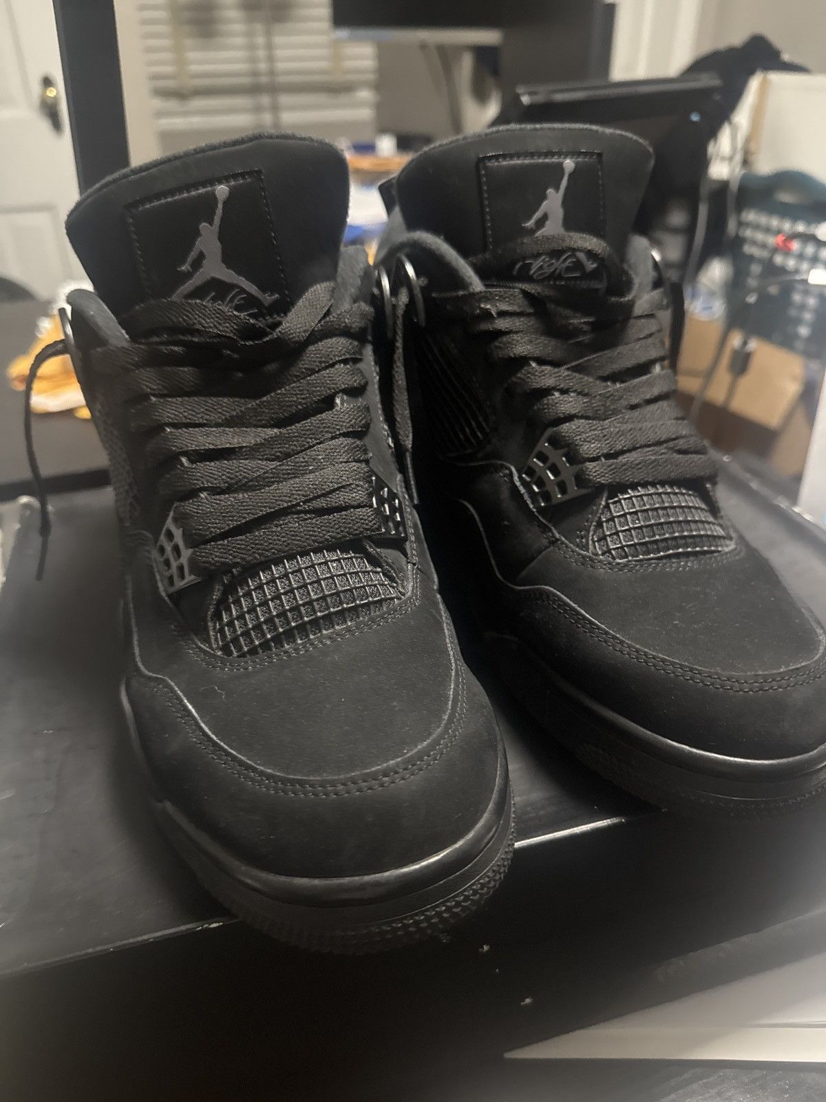 Jordan Brand Jordan 4 “Black Cat” 2020 Size US 11.5 / EU 44-45 - 1 Thumbnail
