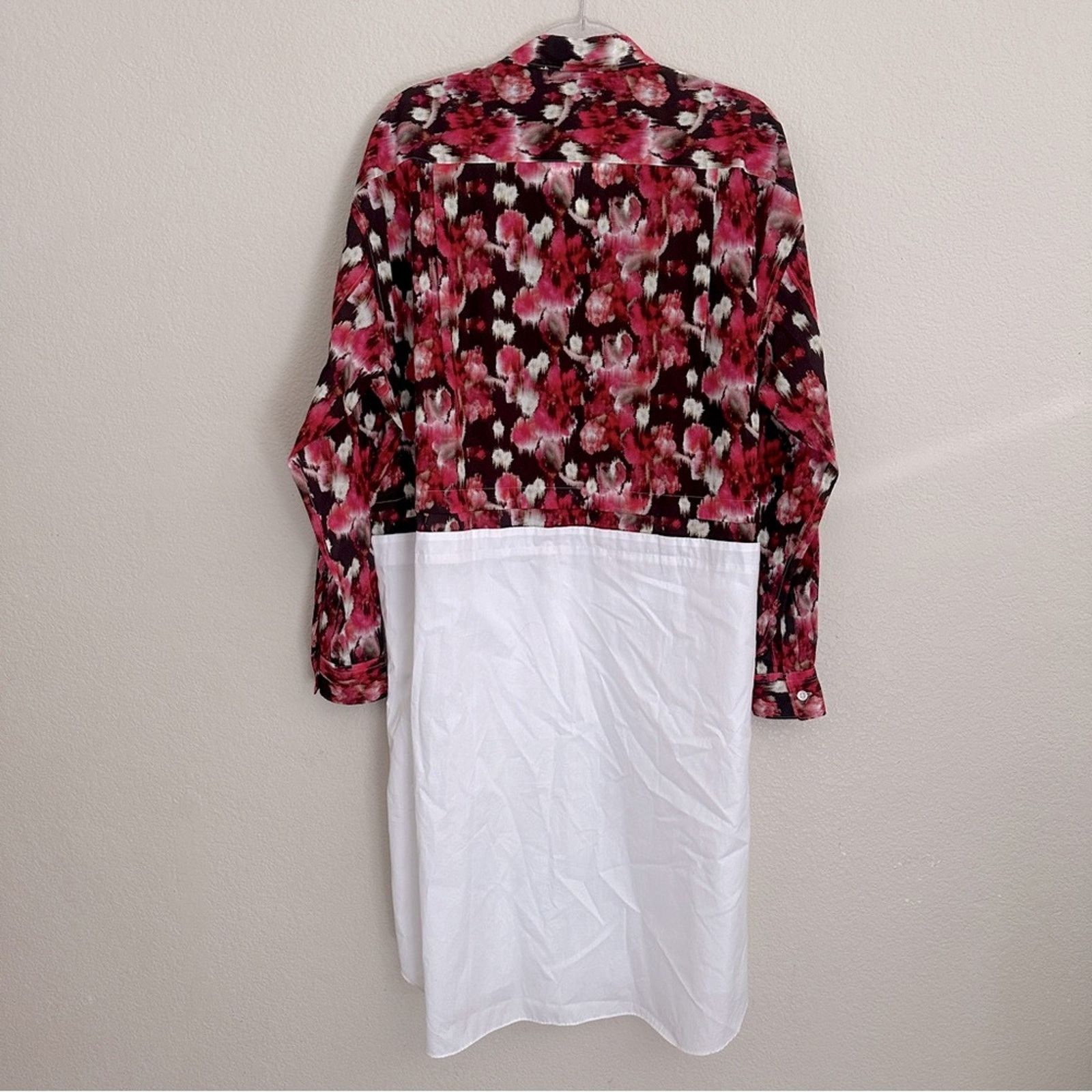 Comme des Garcons COMME des GARÇONS HOMME PLUS Cotton Poplin Floral Shirt Size US S / EU 44-46 / 1 - 5 Thumbnail