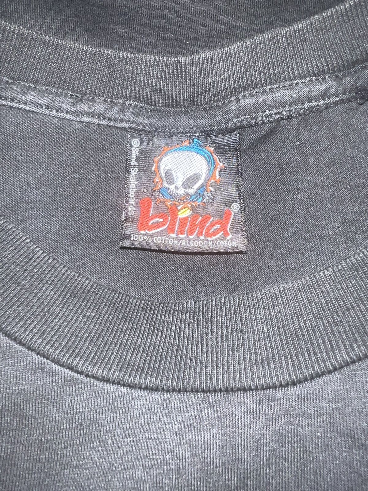 Blind Skateboards Vintage Blind Skateboards Shirt Size US L / EU 52-54 / 3 - 3 Thumbnail