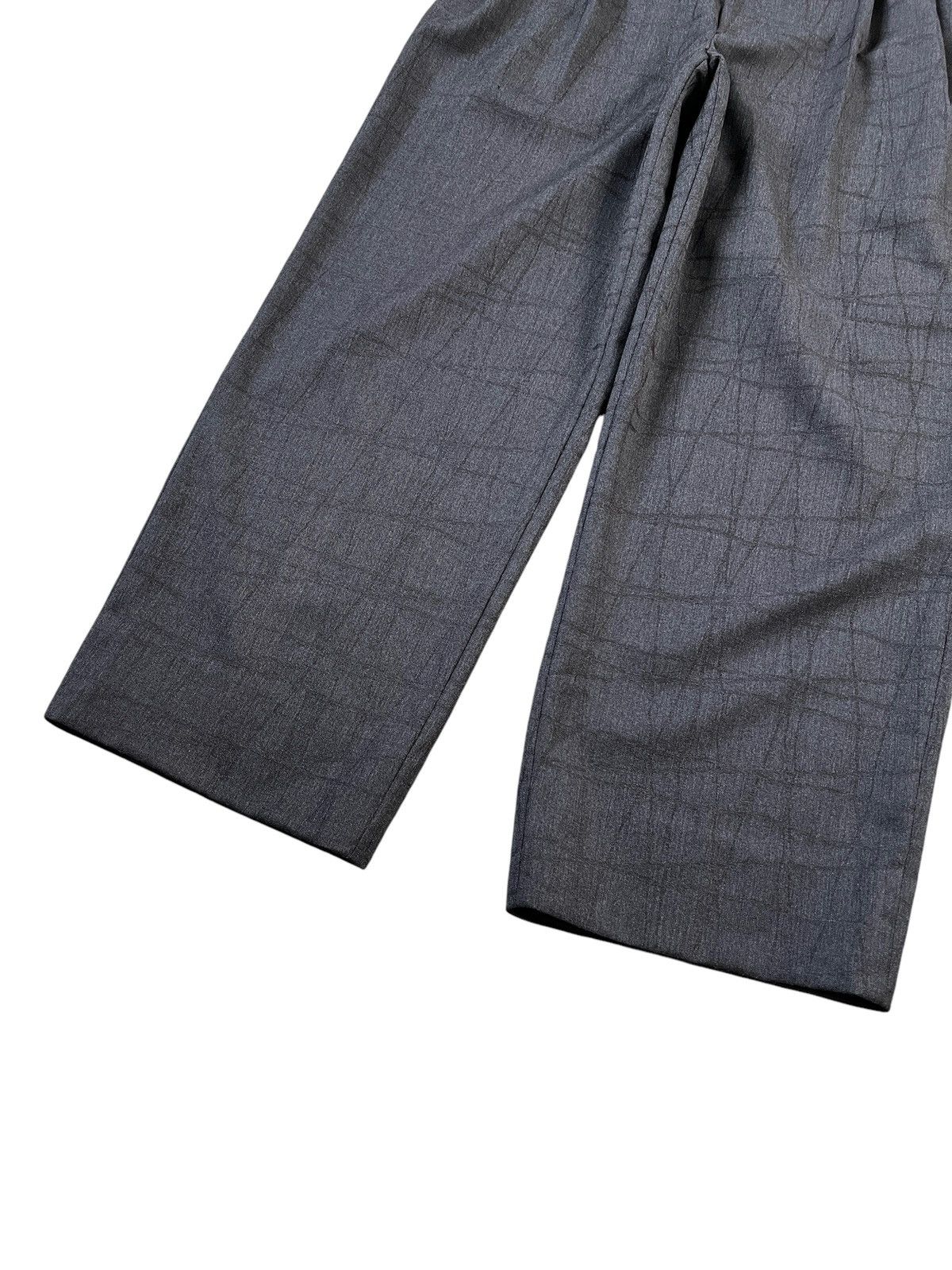 Versace Vintage Gianni Versace Crack Pattern Wool Gabardine Pants Size US 33 - 4 Thumbnail