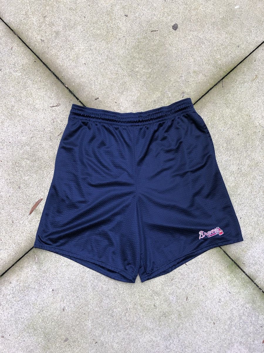 Vintage Atlanta Braves Mesh Shorts Size US 38 / EU 54 - 1 Thumbnail
