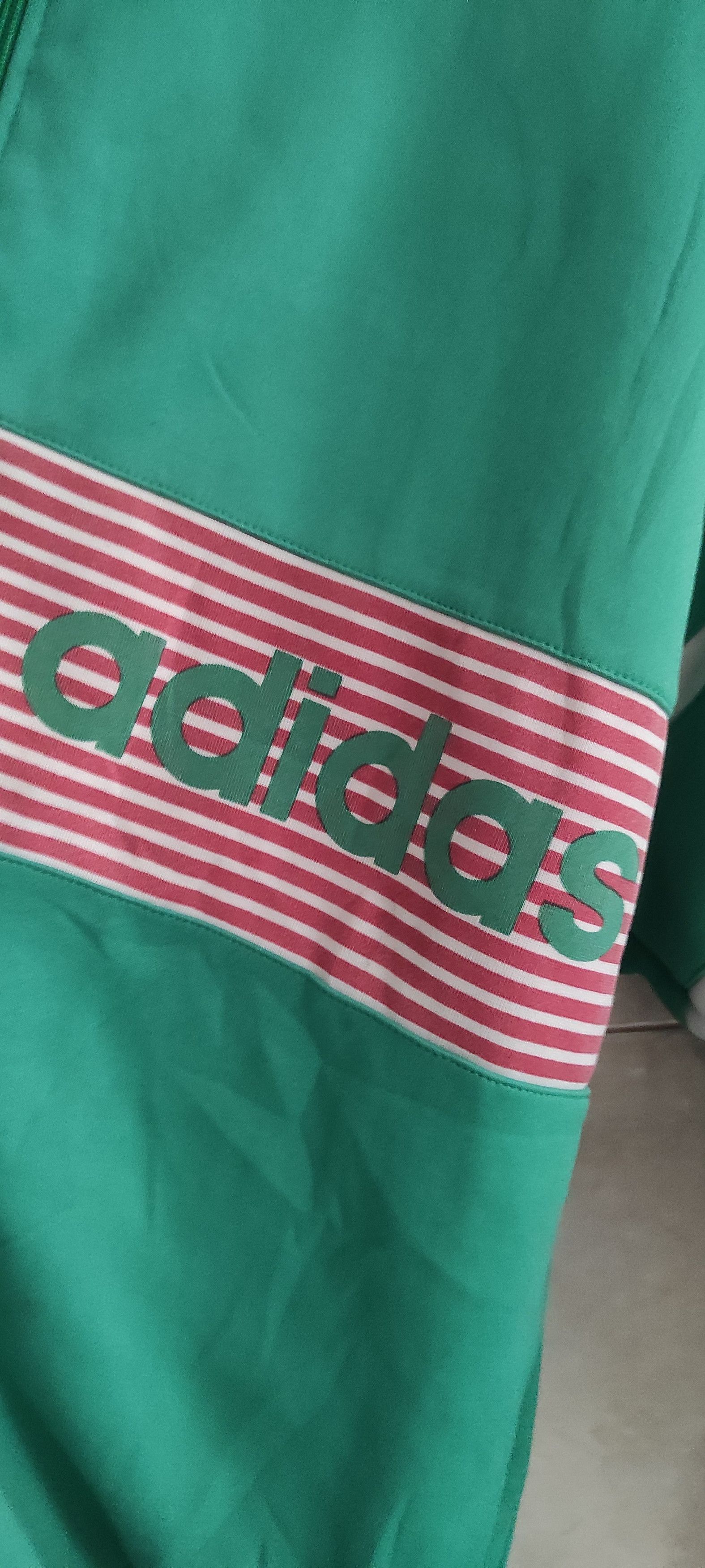 Adidas × Vintage Vintage 1970's Adidas Green Men's Track Jacket Size Size US XL / EU 56 / 4 - 5 Thumbnail