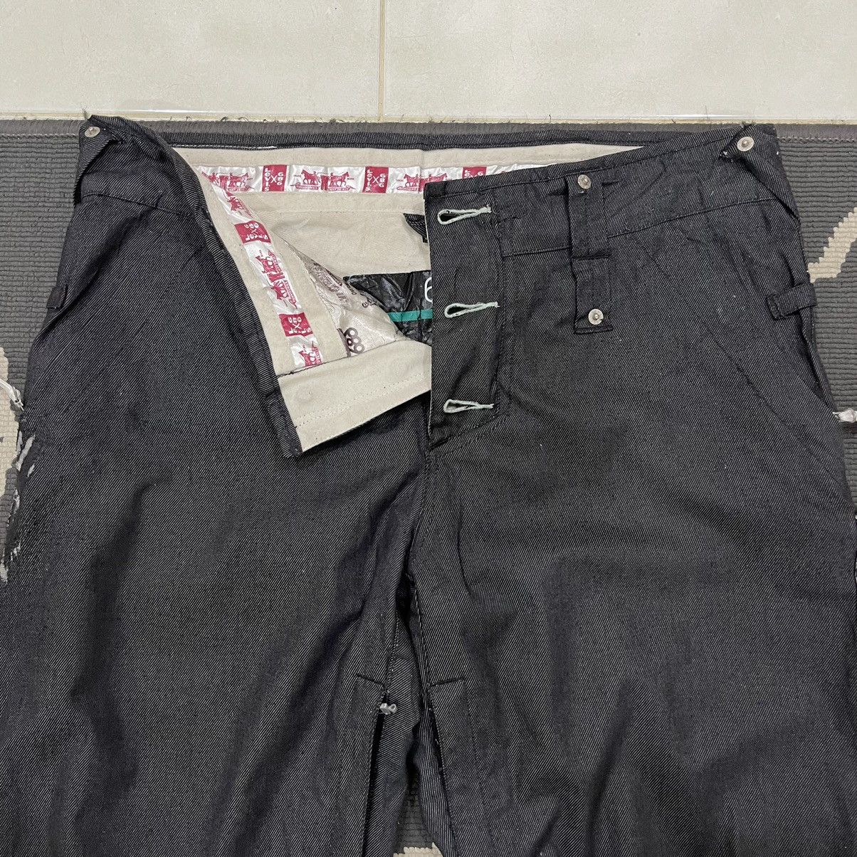 Levi's × Levi's Vintage Clothing × Vintage Rare Limited Edition Levis x 686 Denim Ski Pants Size 36" / US 14 / IT 50 - 17 Thumbnail