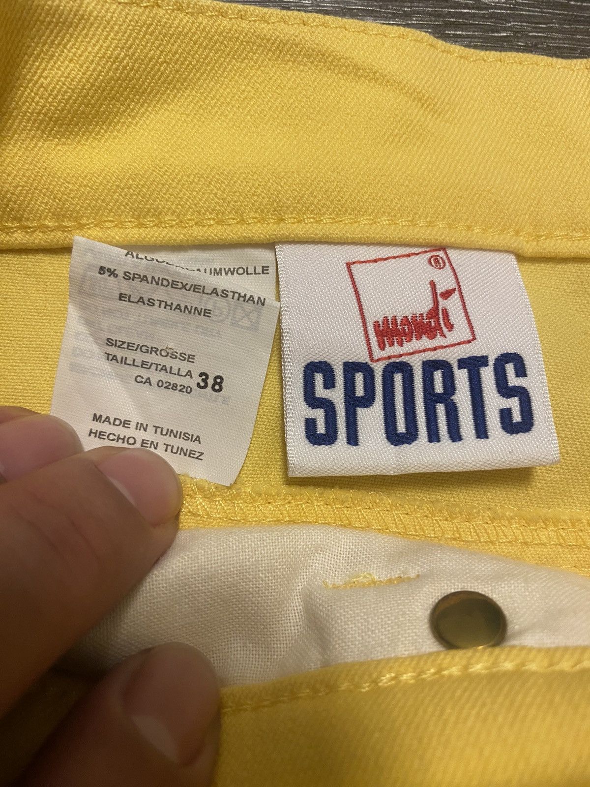 Vintage Vintage 1990’s Mondi Sports Jeans Size 38" / US 16 / IT 52 - 5 Thumbnail
