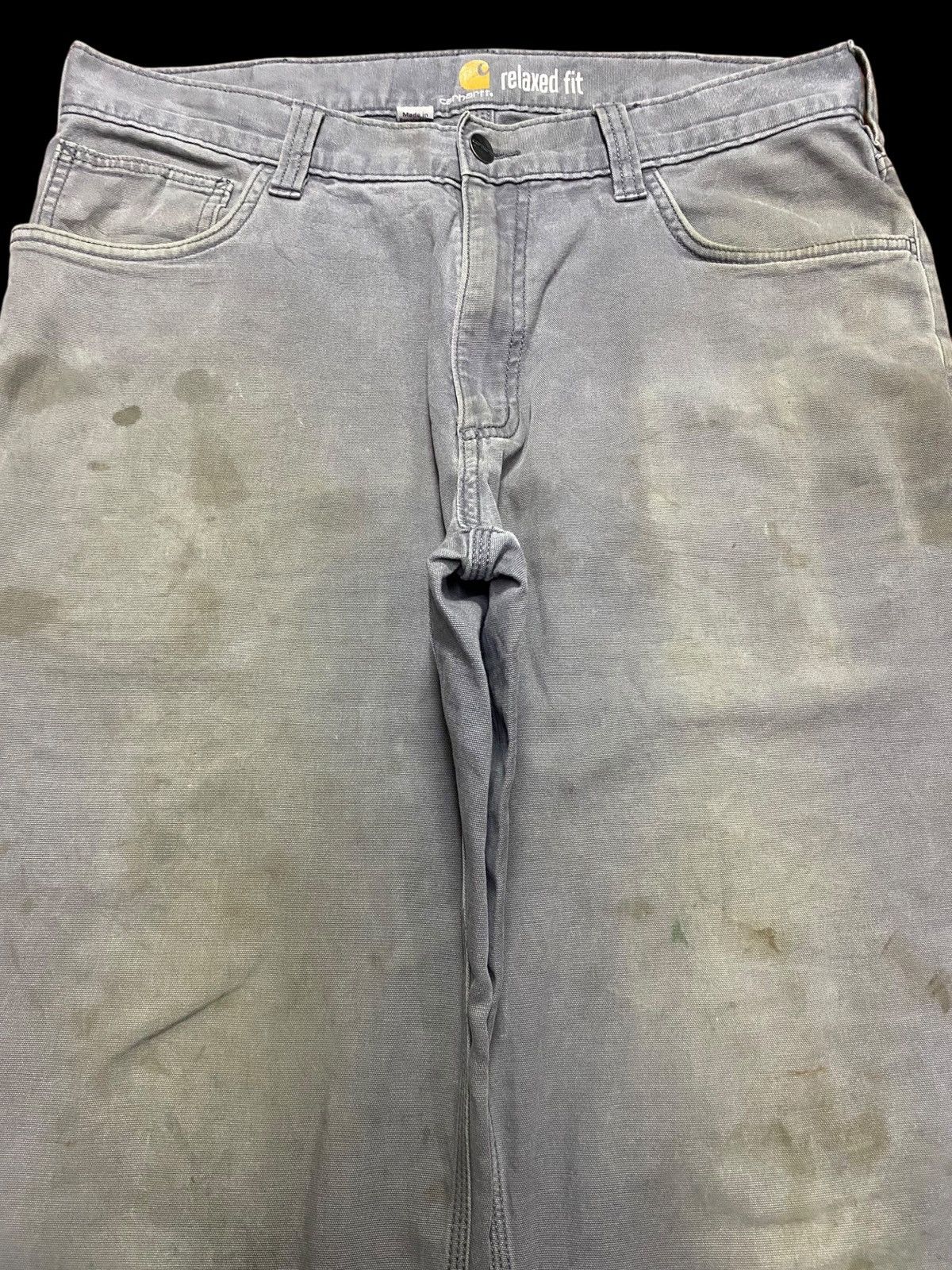 Carhartt Carhartt grey jeans with a relaxed fit jeans Size US 34 / EU 50 - 3 Thumbnail