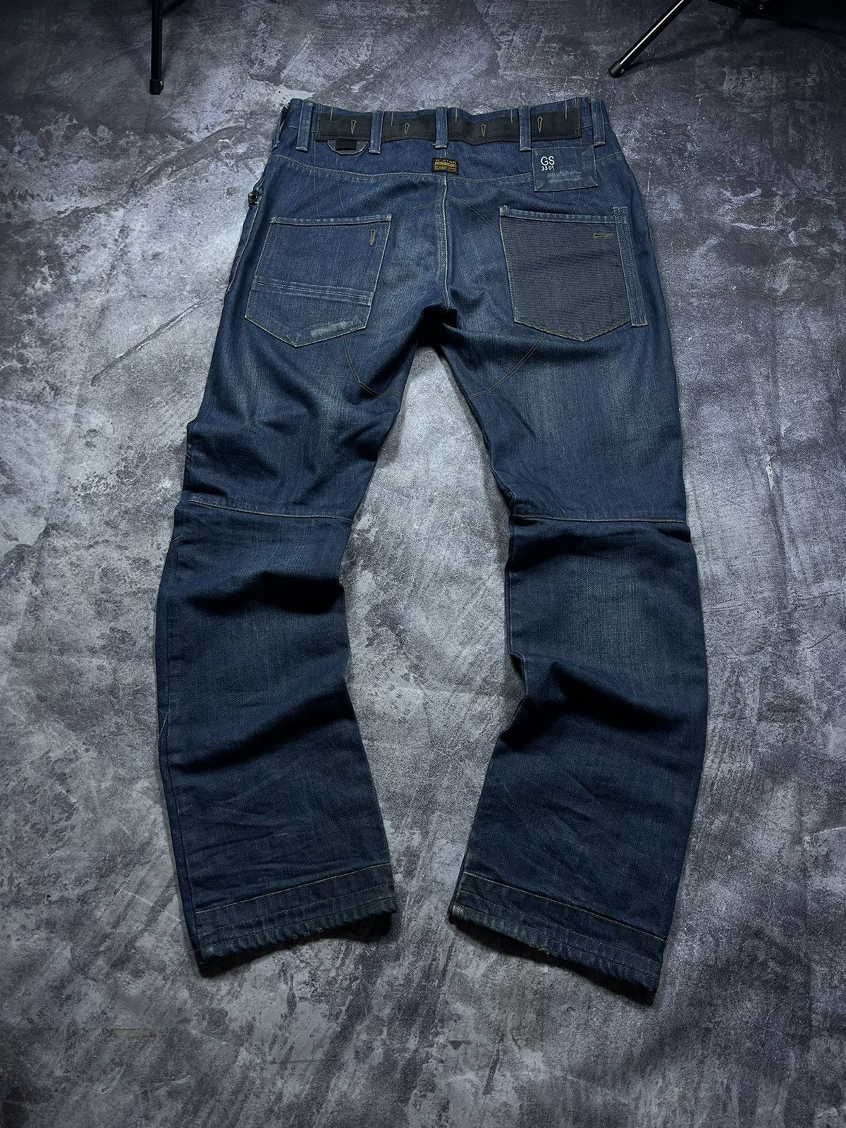 G-Star G-Star RAW Jeans Denim Vintage Streetwear Y2K Big Logo Size US 33 - 6 Thumbnail