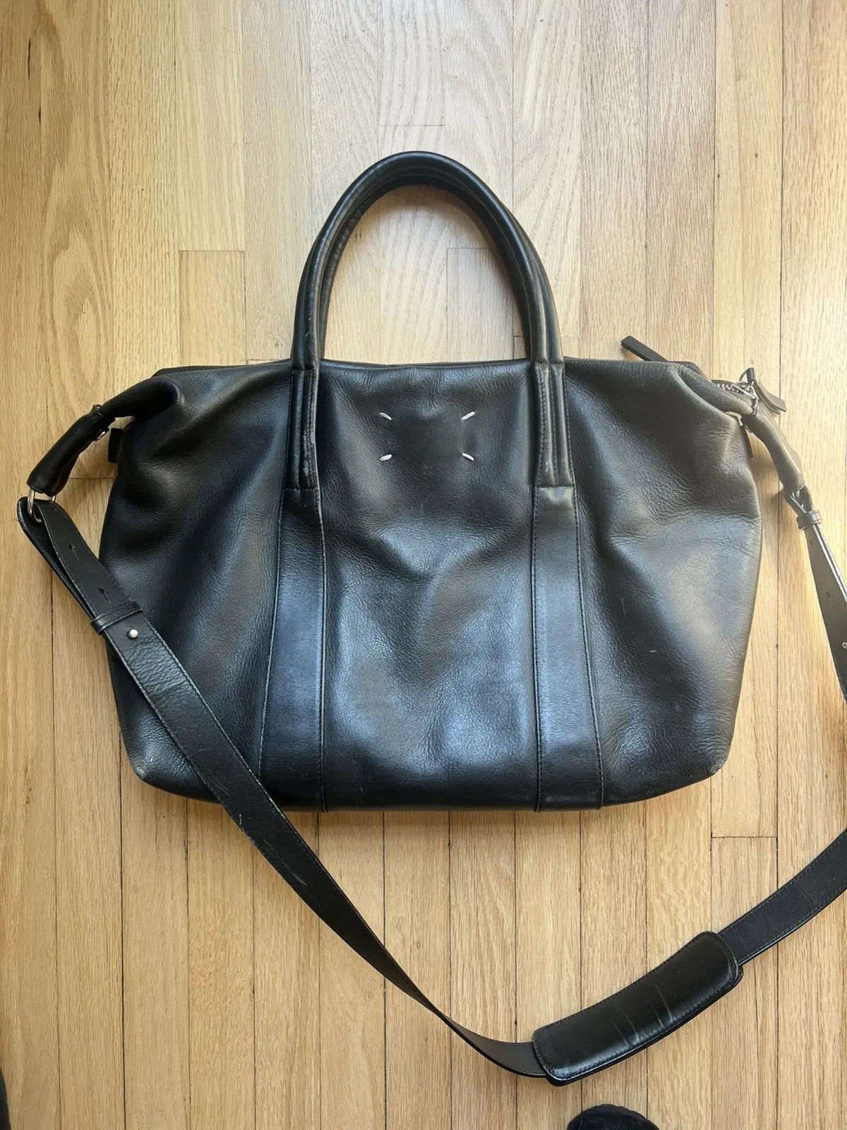 Maison Margiela Maison Martin Margiela 2010s Black Travel Bag