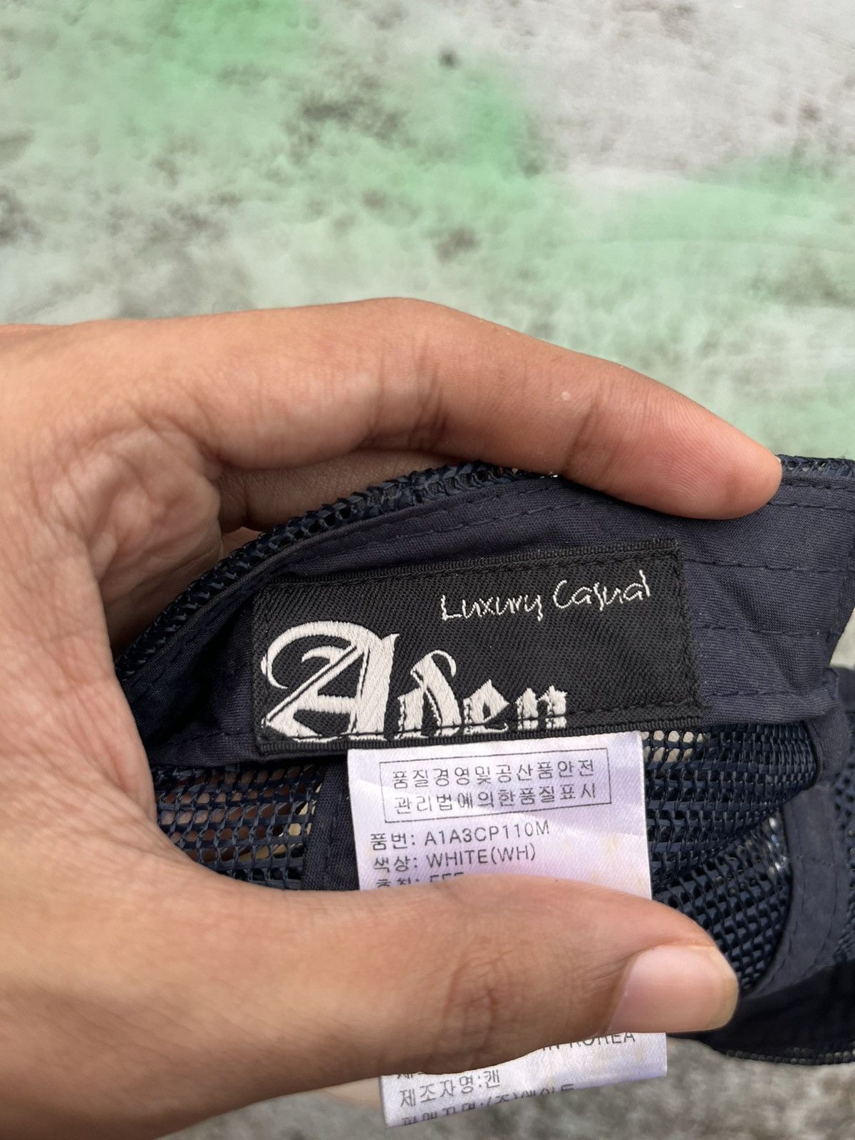 Japanese Brand × KMRii × Le Grande Bleu (L.G.B.) Japanese Aden Trucker Hat Size ONE SIZE - 2 Thumbnail