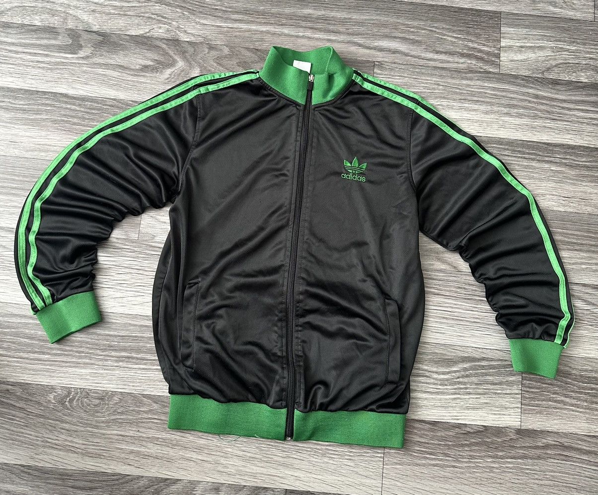 Adidas Vintage 00s Adidas Chile 62 Track Retro Jacket Wax Style Size US S / EU 44-46 / 1 - 1 Thumbnail