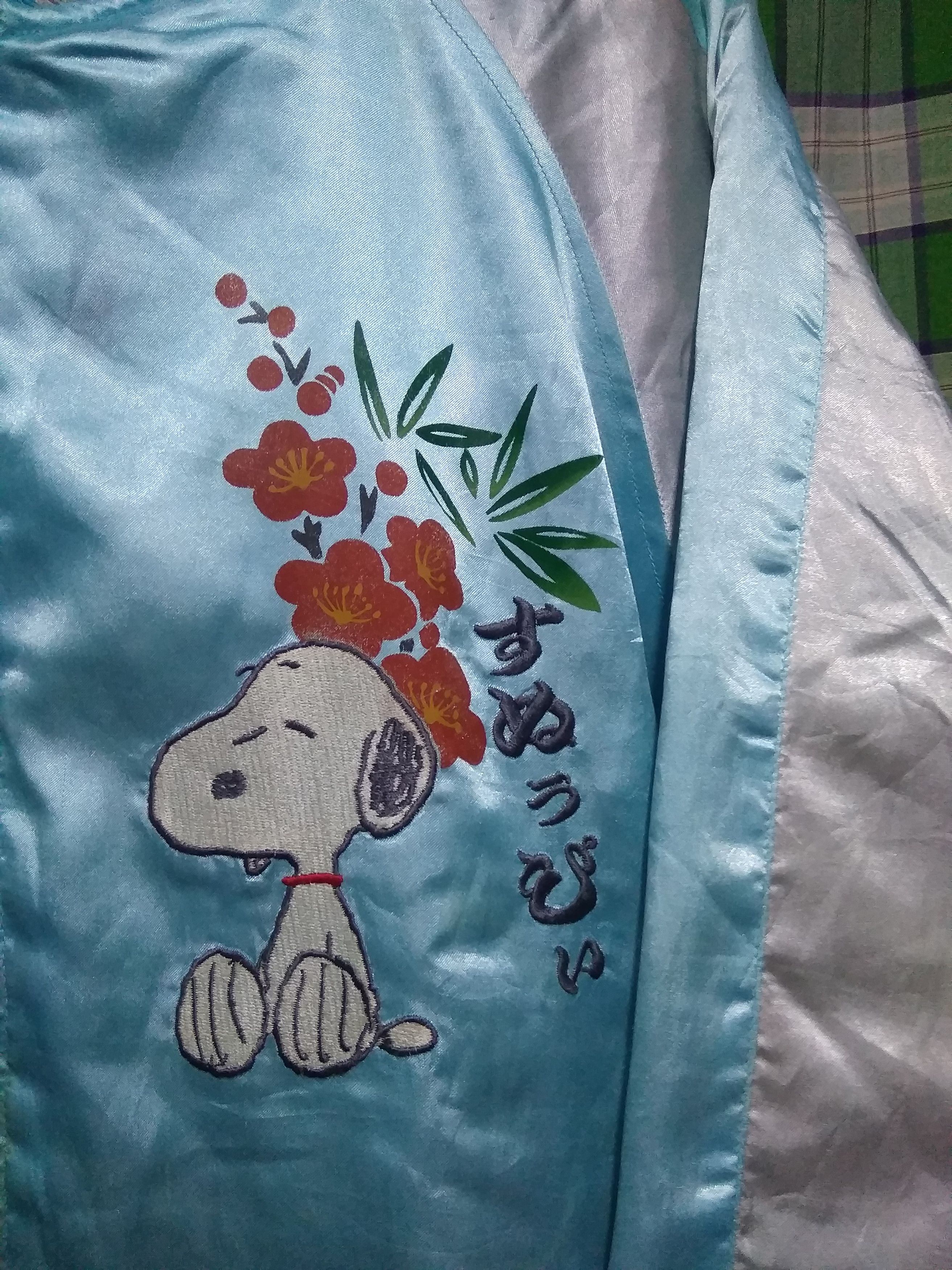 Peanuts Vtg Peanuts Snoopy Sukajan Japanese Souvenir Jacket Size US XL / EU 56 / 4 - 5 Thumbnail