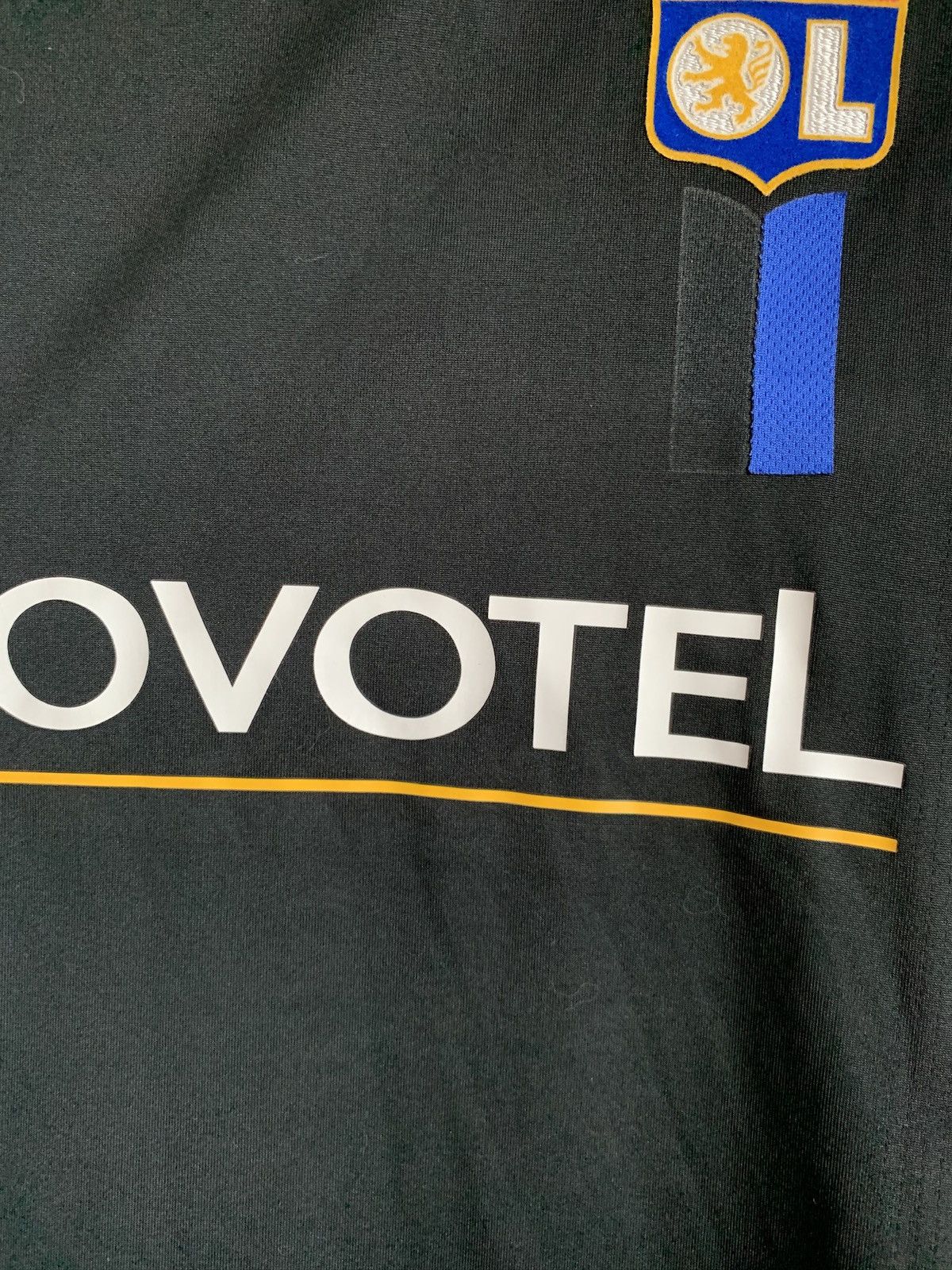 Umbro Olympique Lyonnais 2007 Football Shirt Umbro Black Soccer S Size US S / EU 44-46 / 1 - 7 Thumbnail