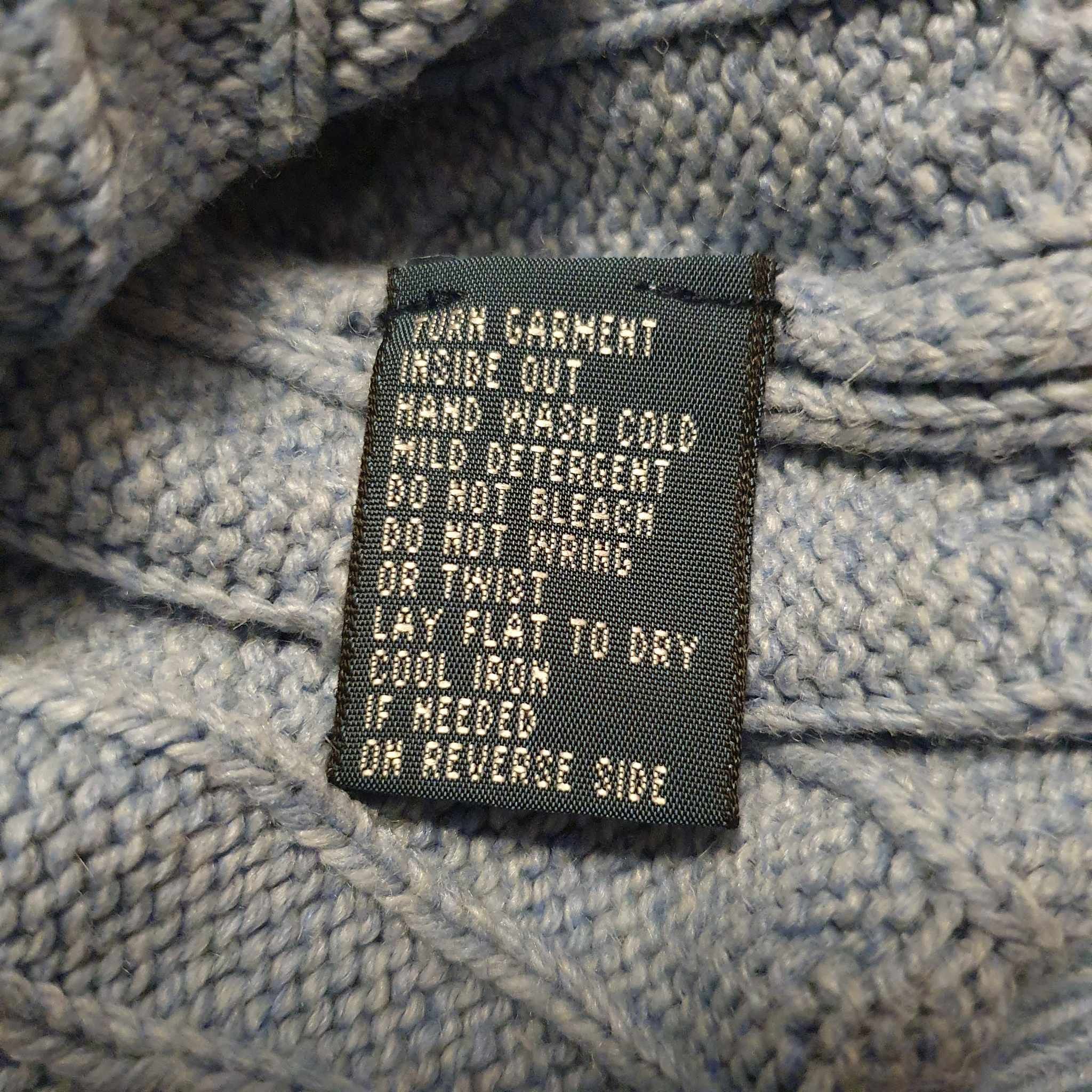 Polo Ralph Lauren × Ralph Lauren Polo Ralph Lauren Silk Cable-Knit Half-Zip Sweather Jumper Size US M / EU 48-50 / 2 - 9 Thumbnail