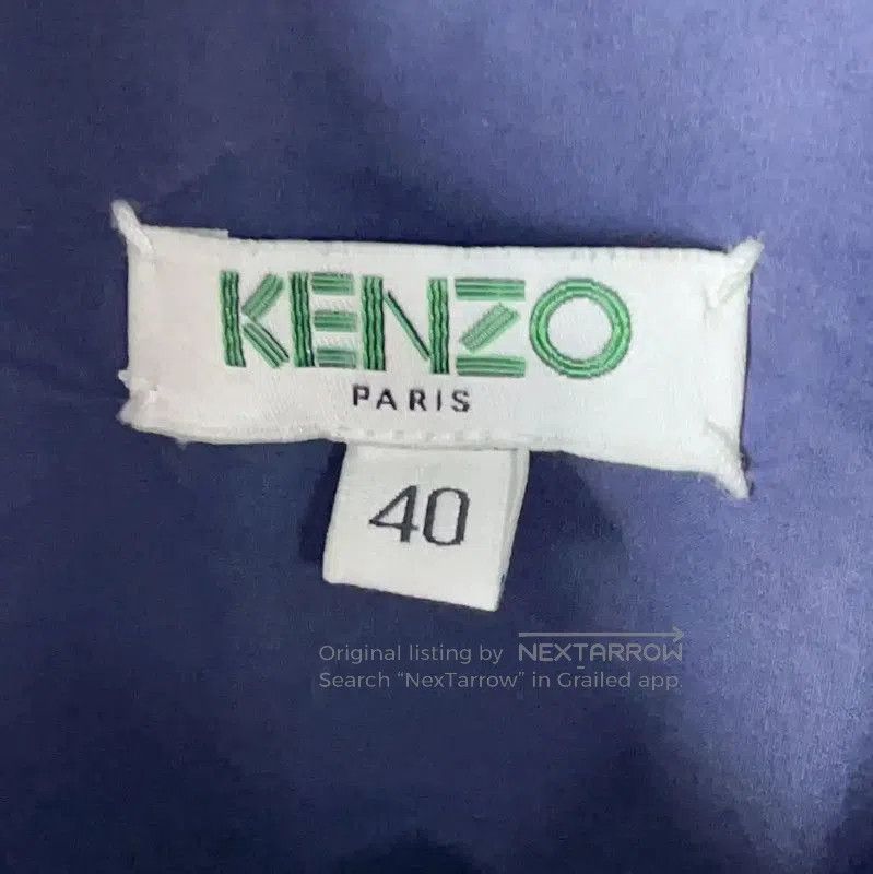 Kenzo KENZO Women's Navy Blue Cotton Shirt . Size M / US 6-8 / IT 42-44 - 4 Thumbnail