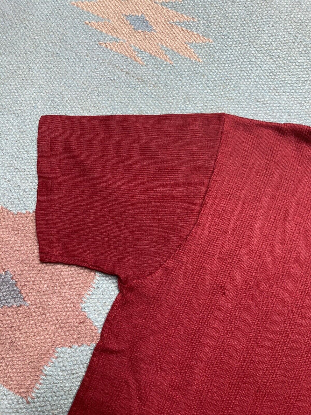 Vintage 70s ribbed t shirt JCPenney blank soft boys large baby tee Size S / US 4 / IT 40 - 4 Thumbnail