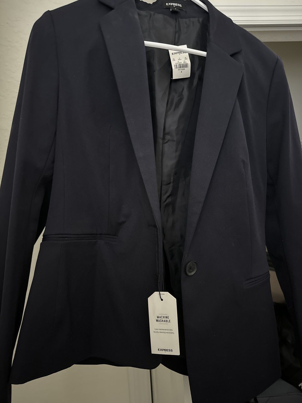 Express Blue blazer new with tags Size S / US 4 / IT 40 - 4 Thumbnail