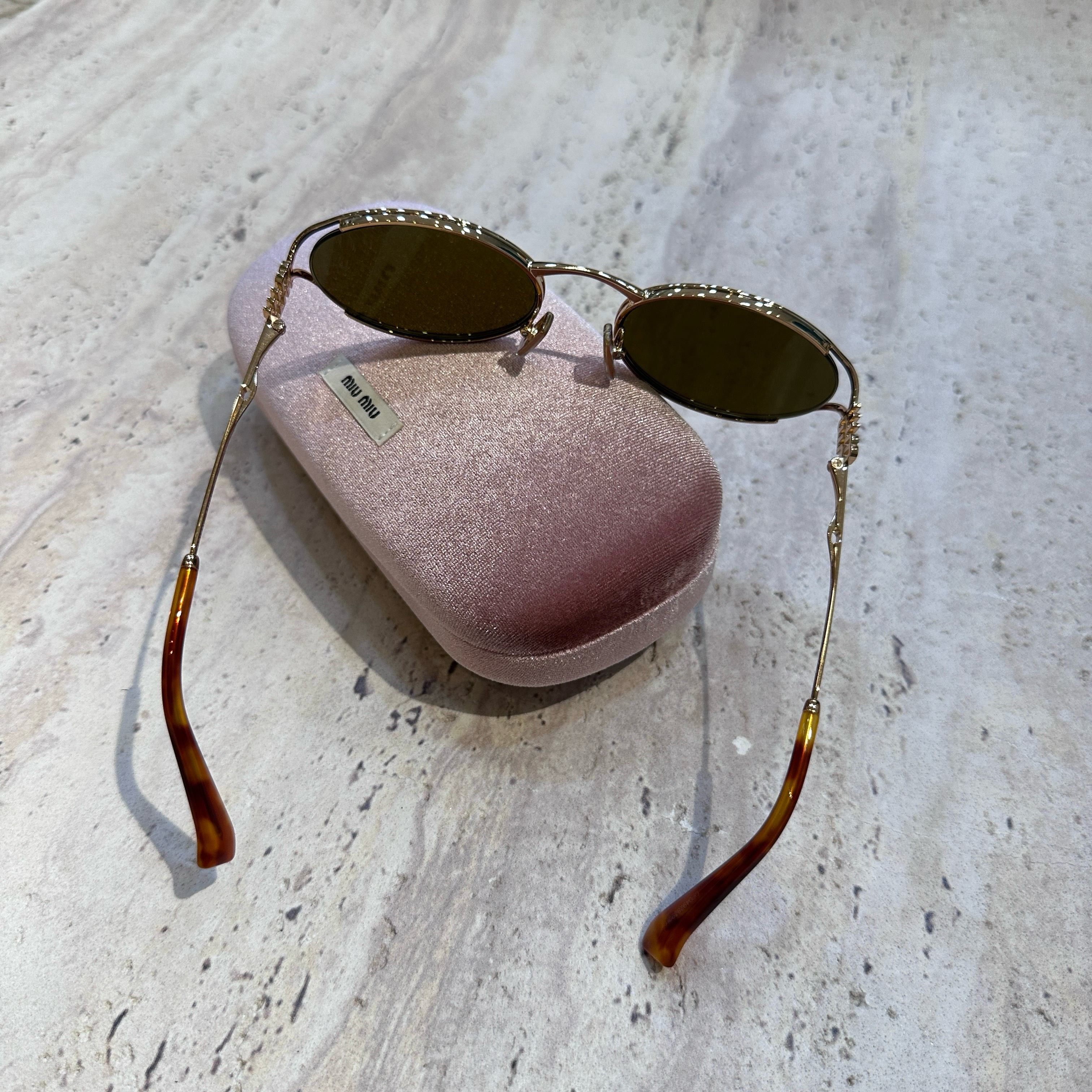 Miu Miu MIU MIU 0MU 0MU 52YS 7OE01T Size ONE SIZE - 2 Thumbnail