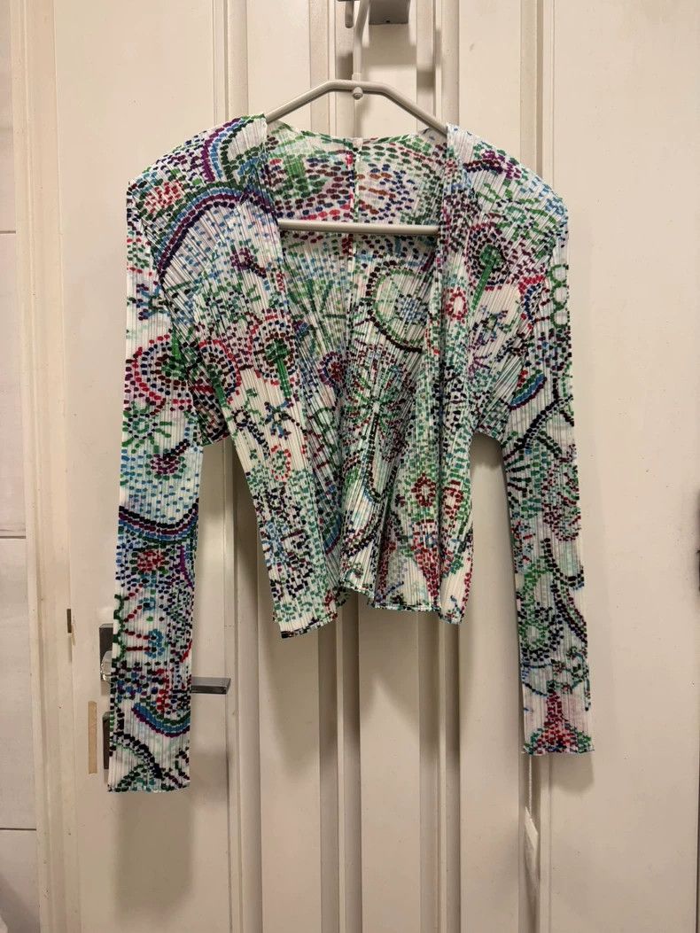 Issey Miyake Issey Miyake size:3 White cardigan Size XS / US 0-2 / IT 36-38 - 1 Thumbnail