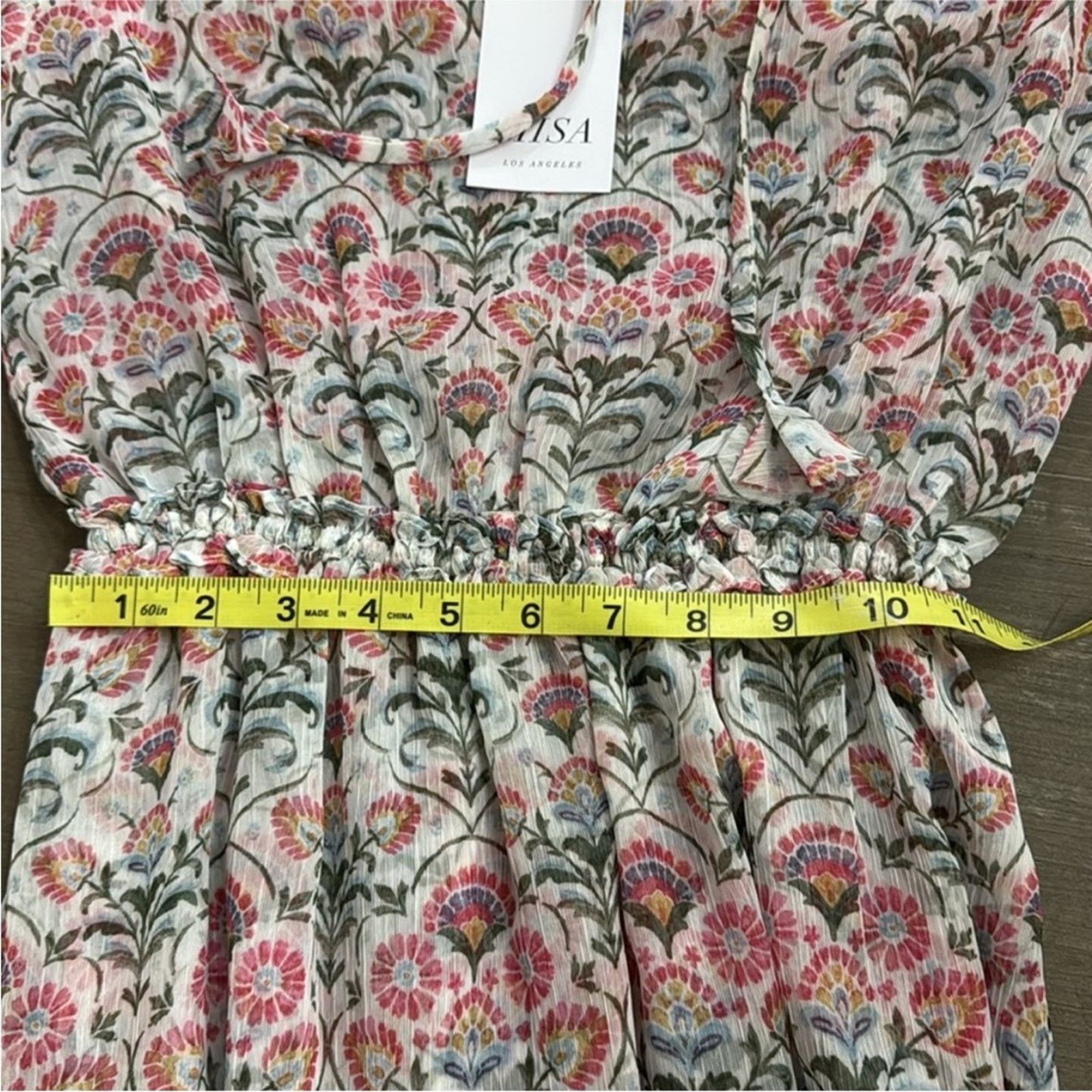 MISA Los Angeles NWT MISA Los Angeles $390 Amata Pink Cottage Dress XS Size XS / US 0-2 / IT 36-38 - 14 Thumbnail