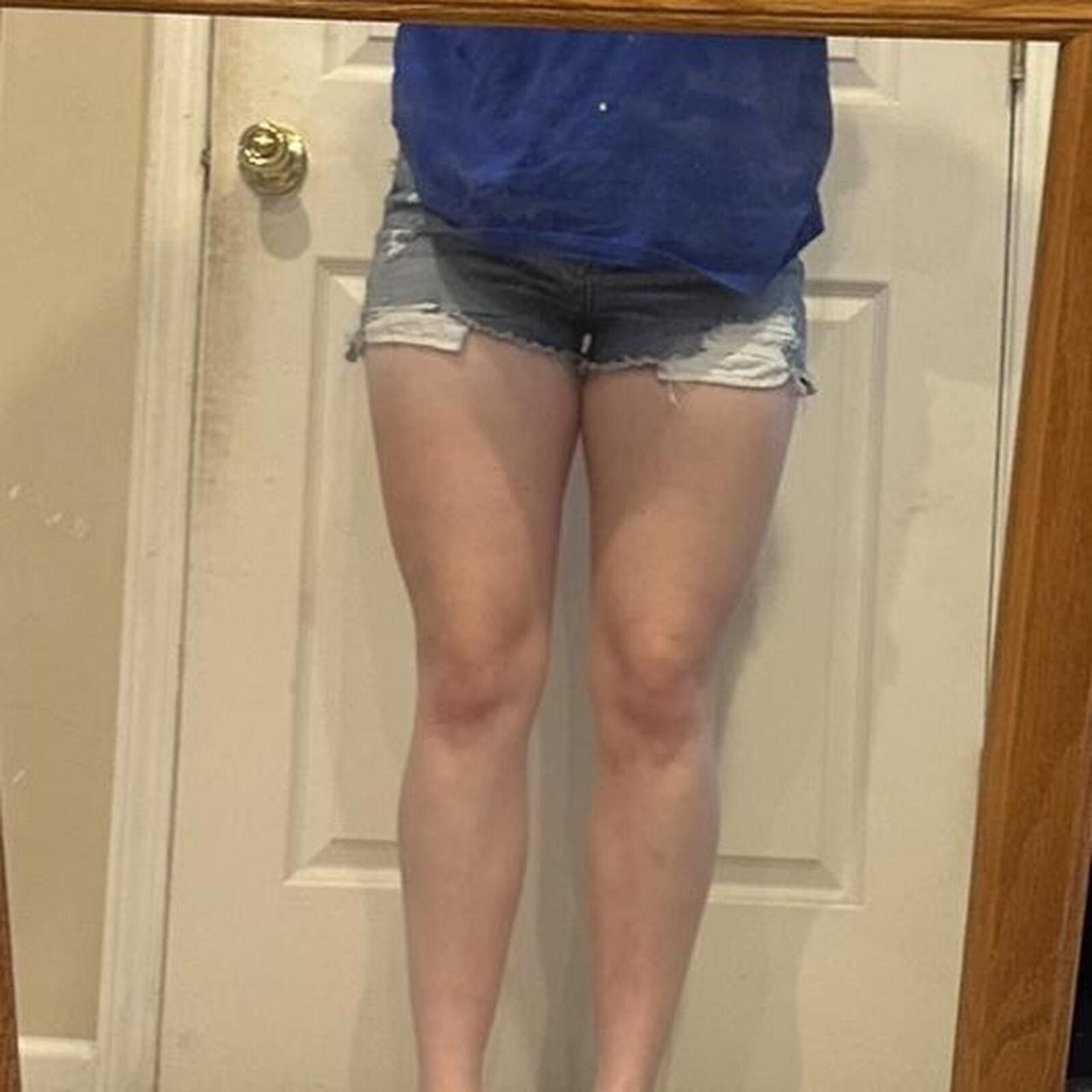 American Eagle Outfitters American Eagle Women's Blue Denim Shorts Size 25" / US 0 / IT 36 - 4 Thumbnail