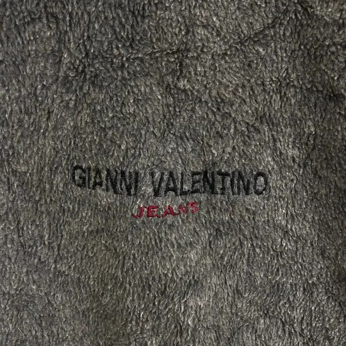 Vintage Vtg GIANNI VALENTINO ITALY Grey Trench Coat Parka Jacket Size L / US 10 / IT 46 - 4 Thumbnail