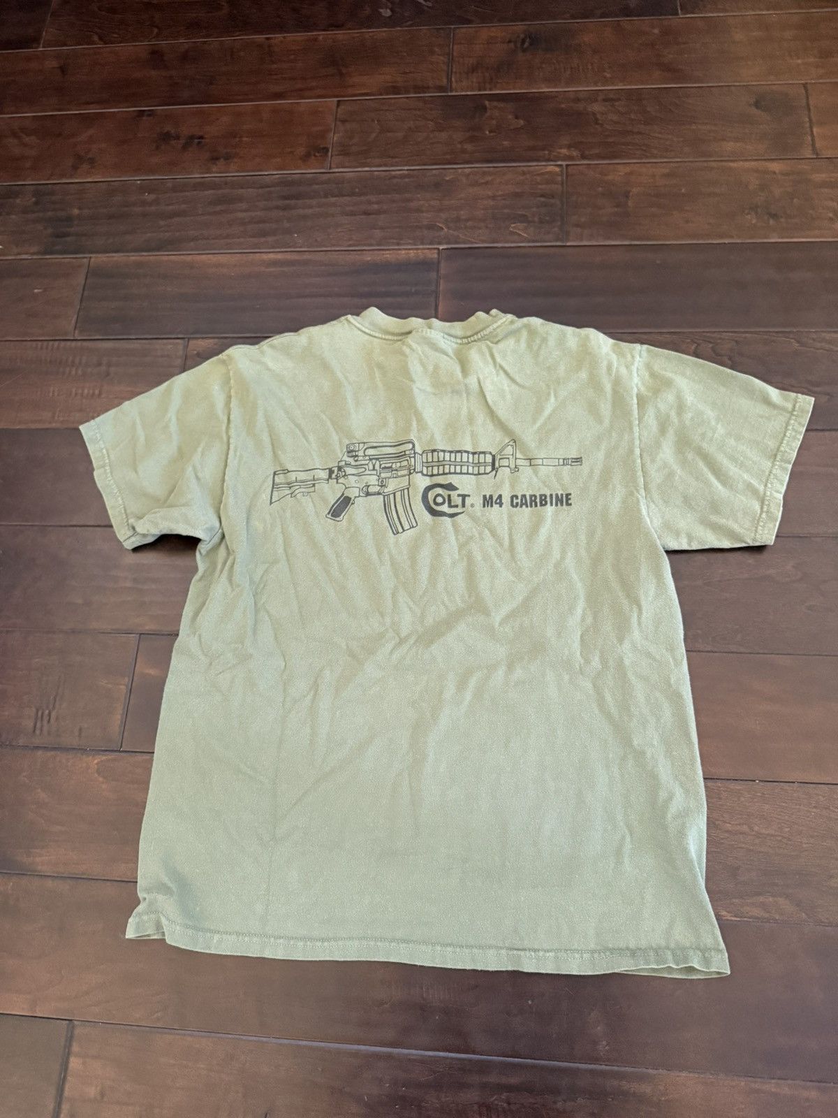 Vintage Vintage Gun Tee Size US L / EU 52-54 / 3 - 2 Thumbnail