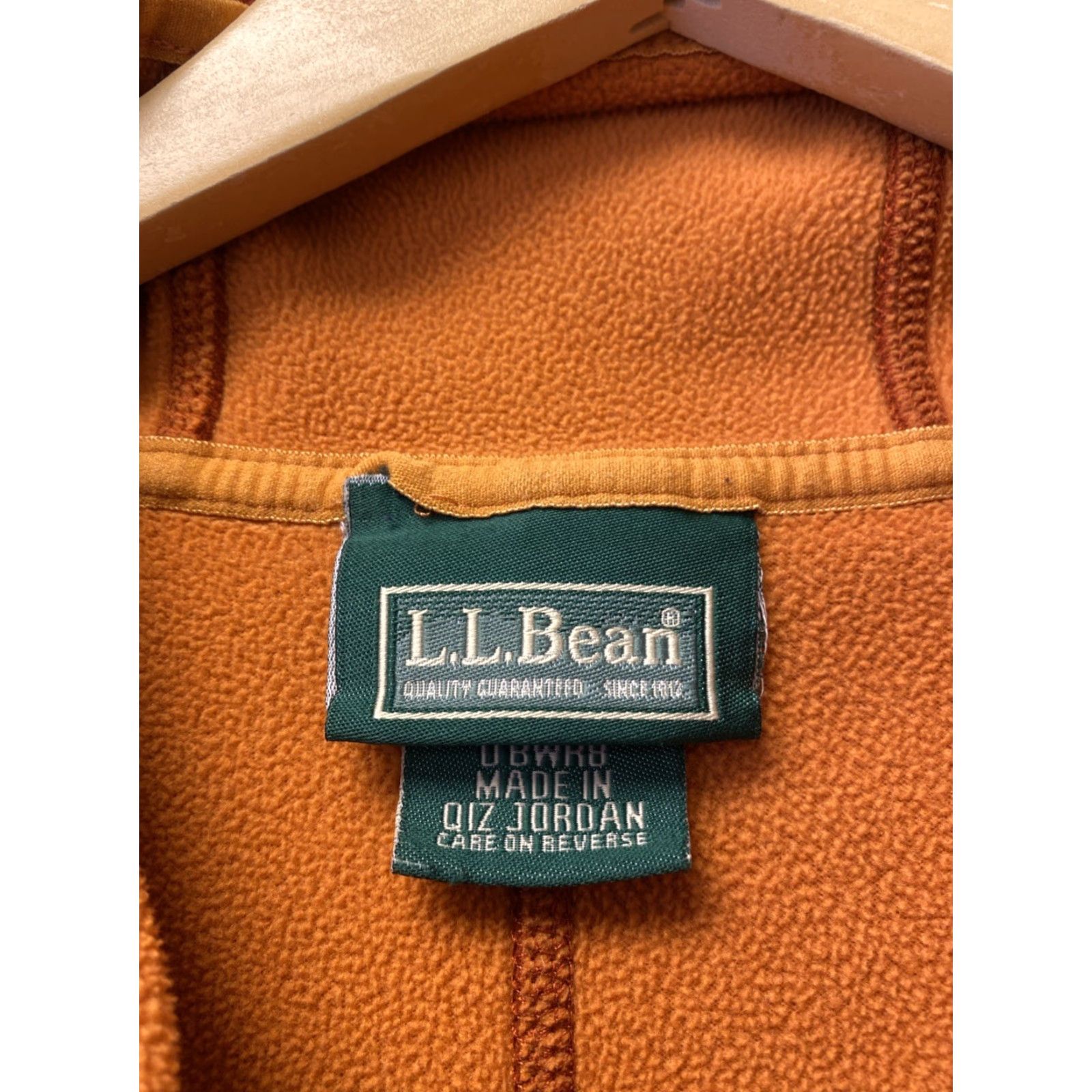 Vintage L.L. Bean Polartech Hoodie Sweatshirt Jacket Men’s L Fire Brown Relaxed Mens Size US L / EU 52-54 / 3 - 5 Thumbnail