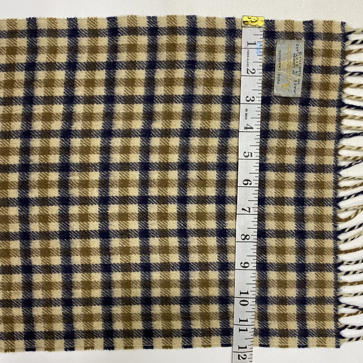 Aquascutum AQUASCUTUM SCARF MUFFLER LUX005 Size ONE SIZE - 4 Thumbnail