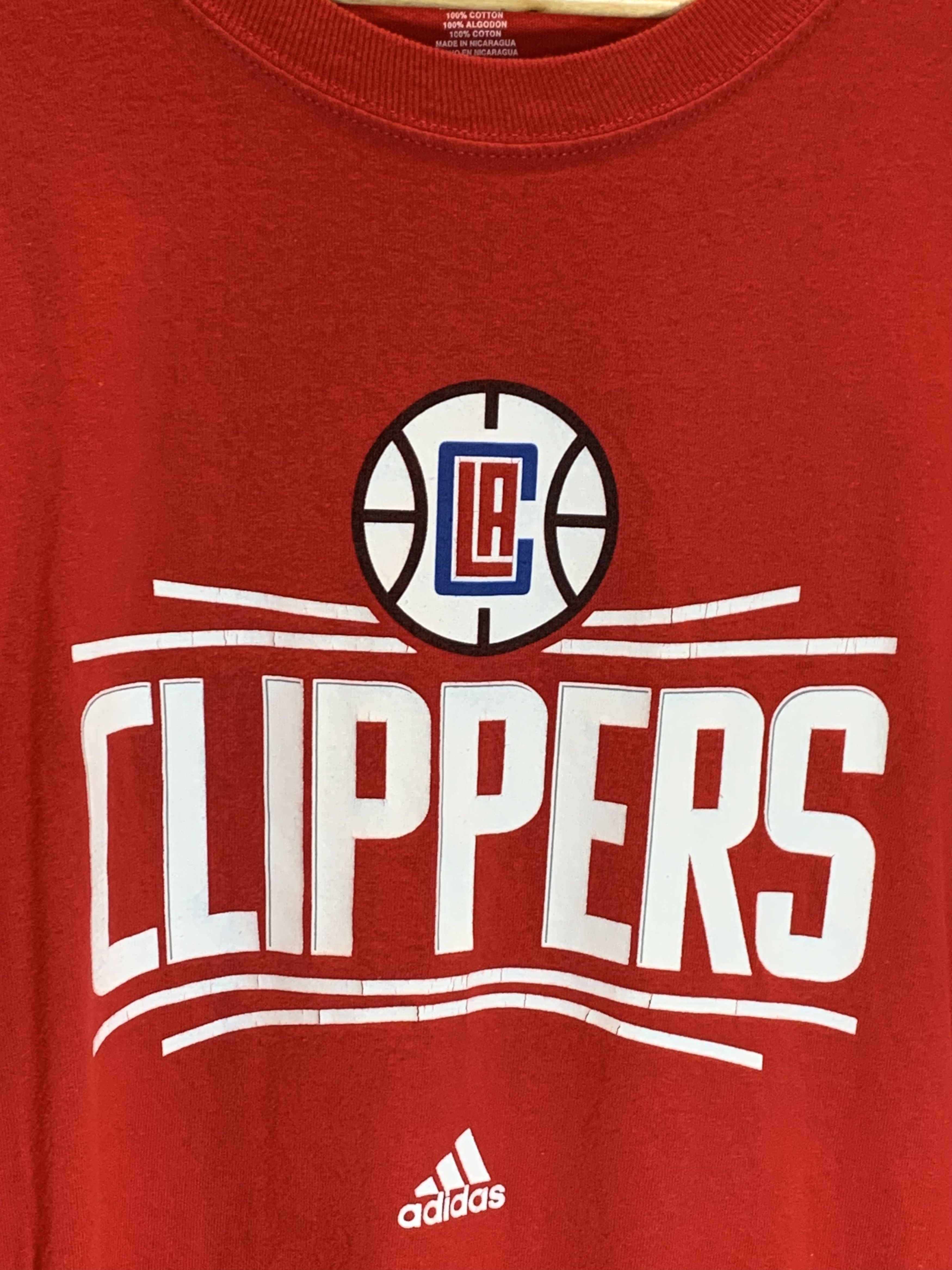 Adidas RARE* Los Angeles Clippers LA NBA Basketball Adidas LS Shirt Size US XXL / EU 58 / 5 - 2 Thumbnail