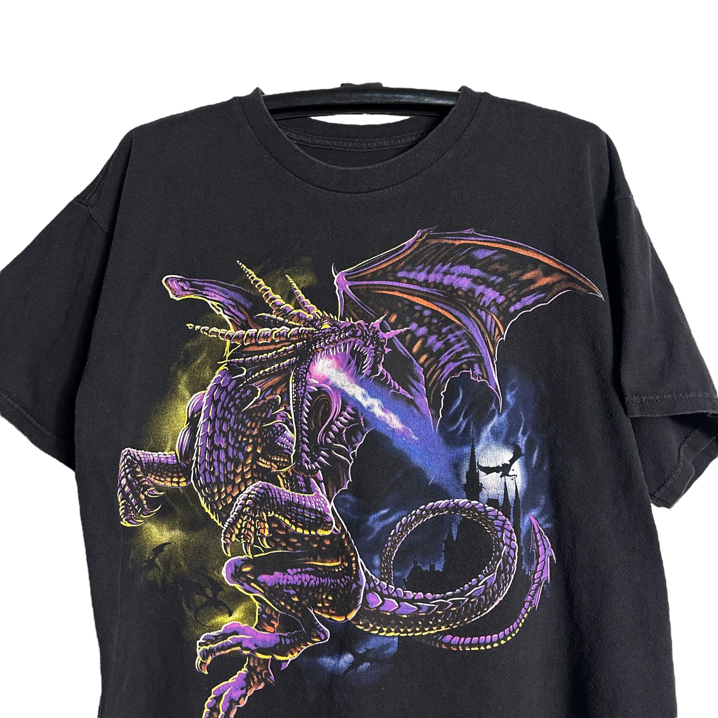 Dragonfly 🔥RARE🔥Vintage Dragonfly Japanese Anime OVP Shirt Size US XL / EU 56 / 4 - 2 Thumbnail