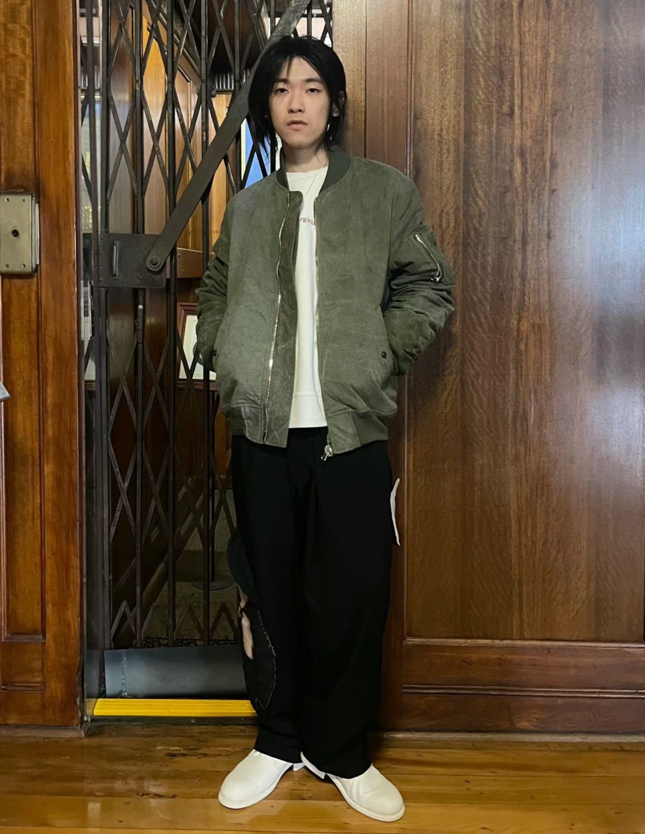 ジャケット・アウター READY MADE JESSE JACKET MA-1 READYMADE Readymade Bomber MA1 Jacket “Jesse Jacket” size2