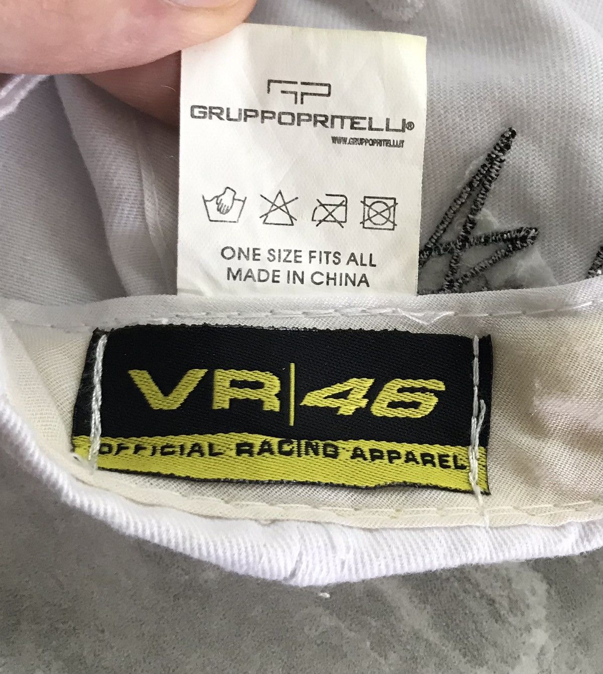 Gear for Sports Valentino Rossi 46 The Doctor Racing Cap Hat Motorsport Size ONE SIZE - 6 Thumbnail