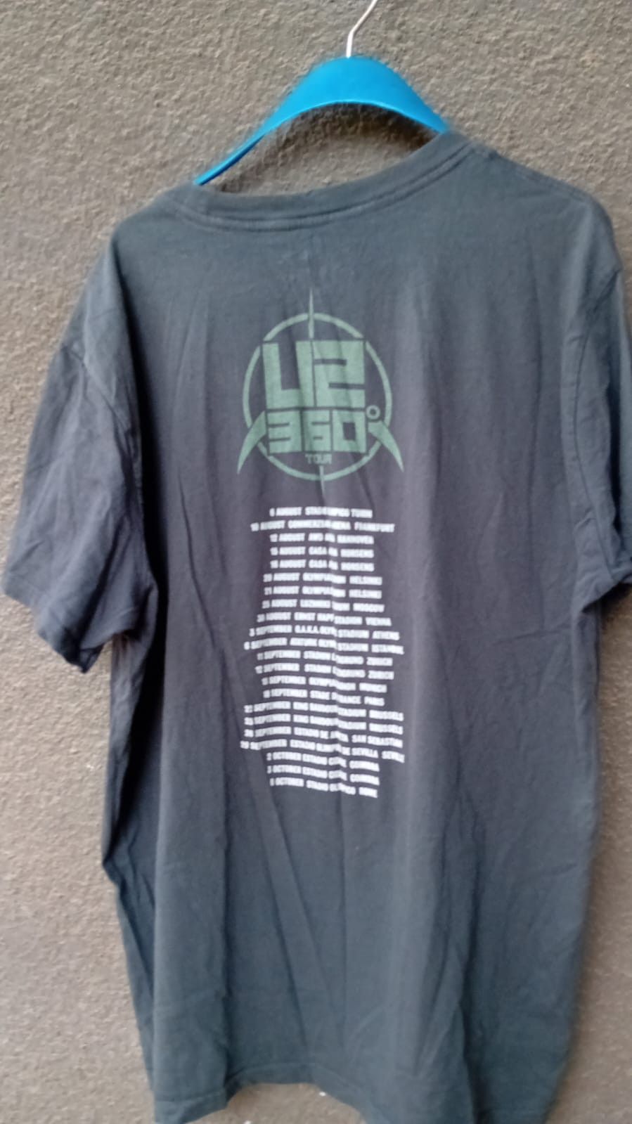 Band Tees U2 360 Tour Double Sided Band T-shirt sz XL Size US XL / EU 56 / 4 - 2 Thumbnail