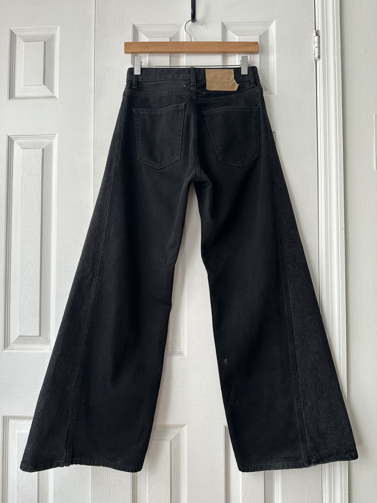 MM6 Maison Margiela MM6 Paneled Flare Denim Size 28" / US 6 / IT 42 - 3 Thumbnail