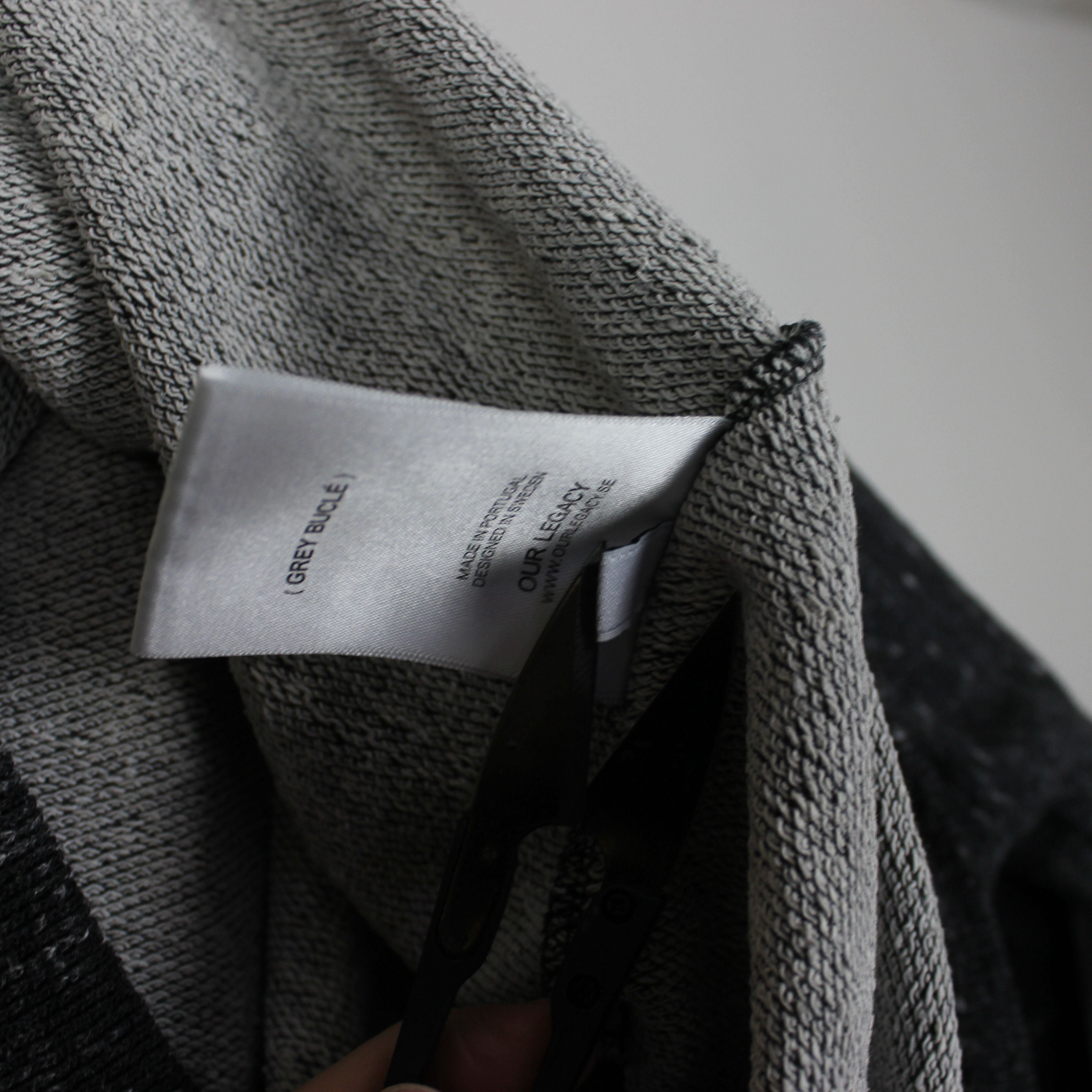Our Legacy Our Legacy sweatshirt men cotton 46 XS S gray Size US S / EU 44-46 / 1 - 6 Thumbnail