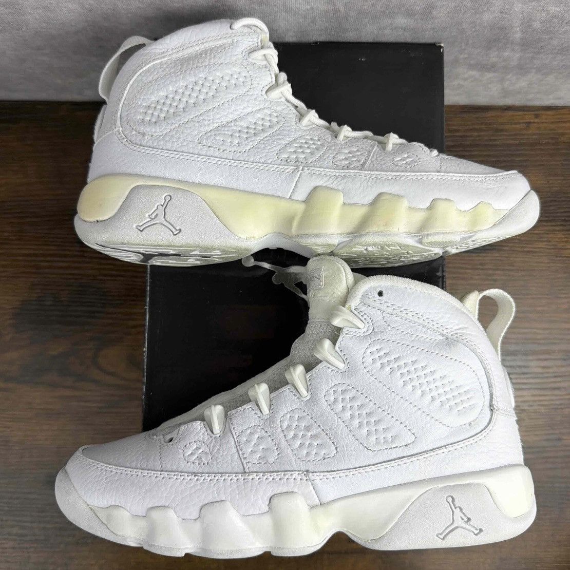 Jordan Brand Air Jordan 9 Retro 25th Anniversary Sz 4.5 GS 6W 302359-106 Size US 6 / IT 36 - 2 Thumbnail