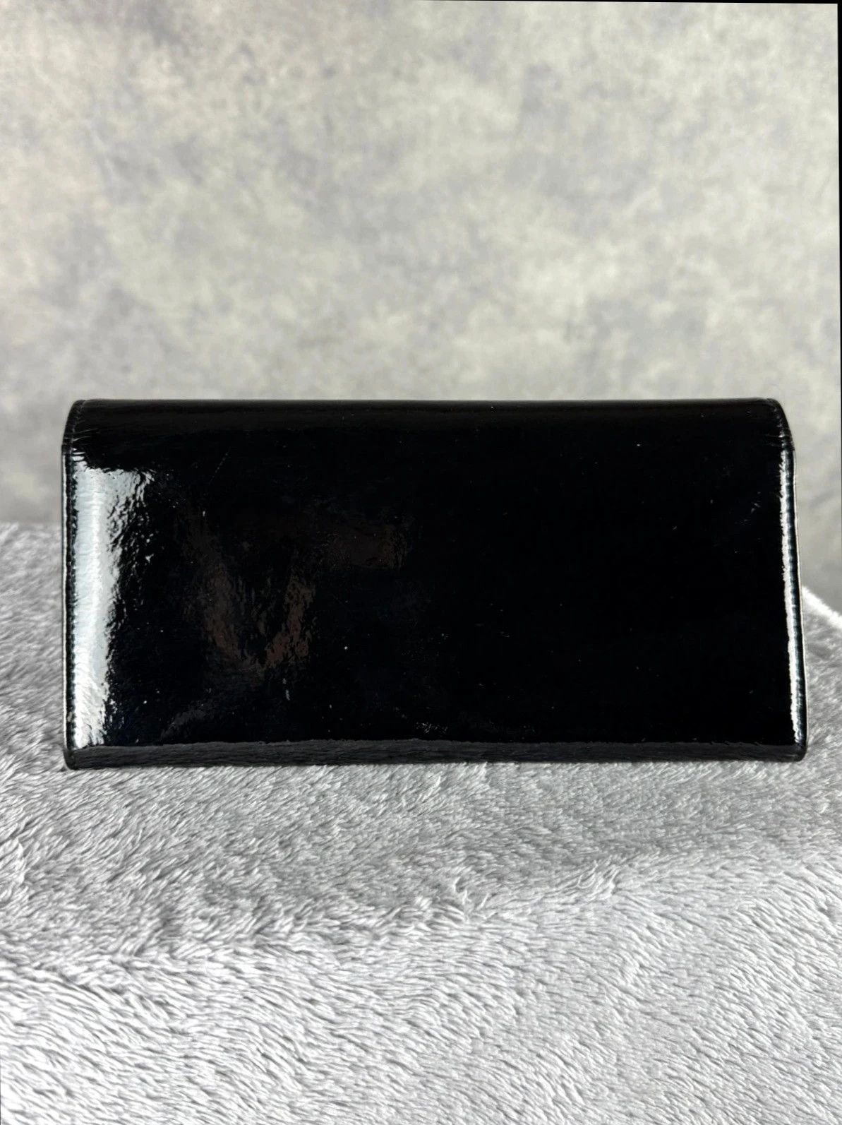 Vivienne Westwood Vivienne Westwood Patent Leather Wallet Gold Logo Size ONE SIZE - 5 Thumbnail