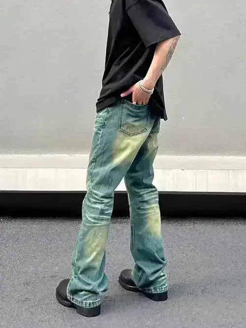 Other washed grunge skate fade flared jeans Size US 30 / EU 46 - 2 Thumbnail