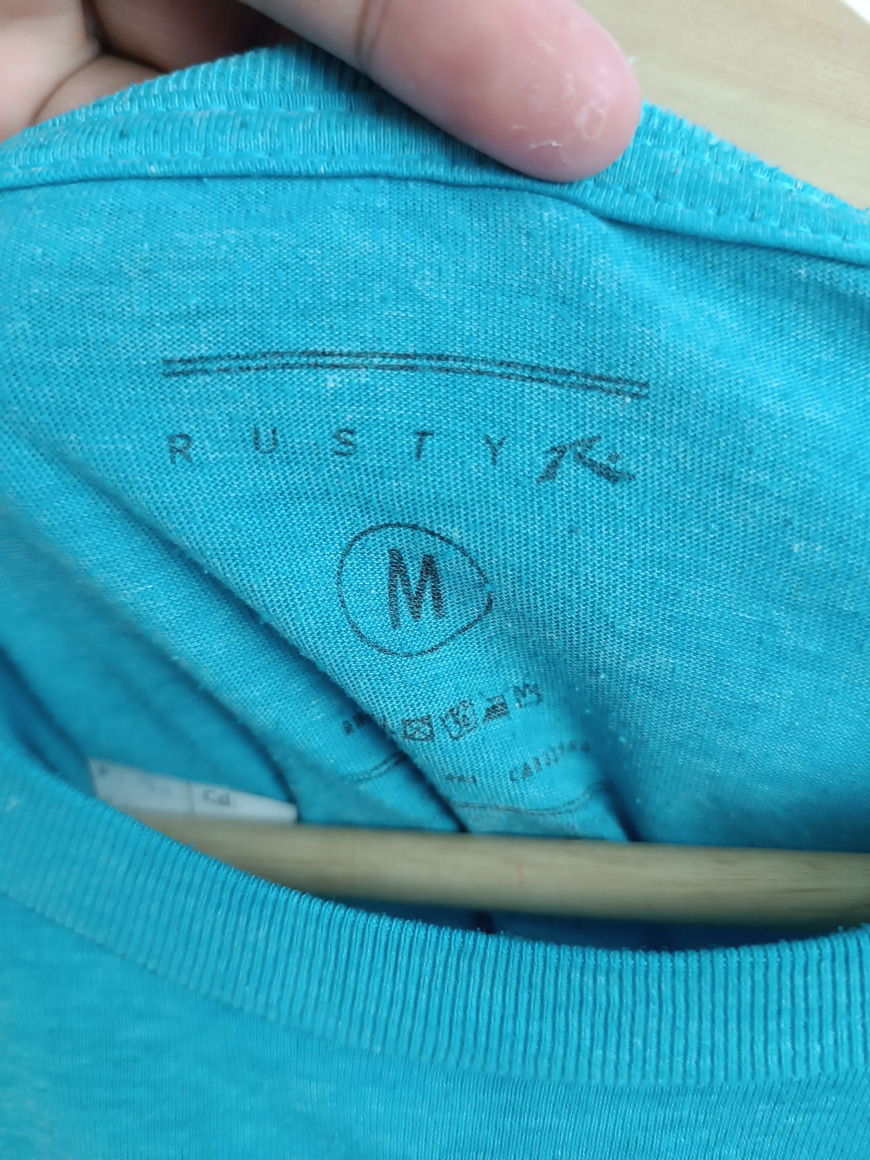 Rusty THRASHED FADED VINTAGE RUSTY LOGO TEE SURF WEAR Size US M / EU 48-50 / 2 - 7 Thumbnail