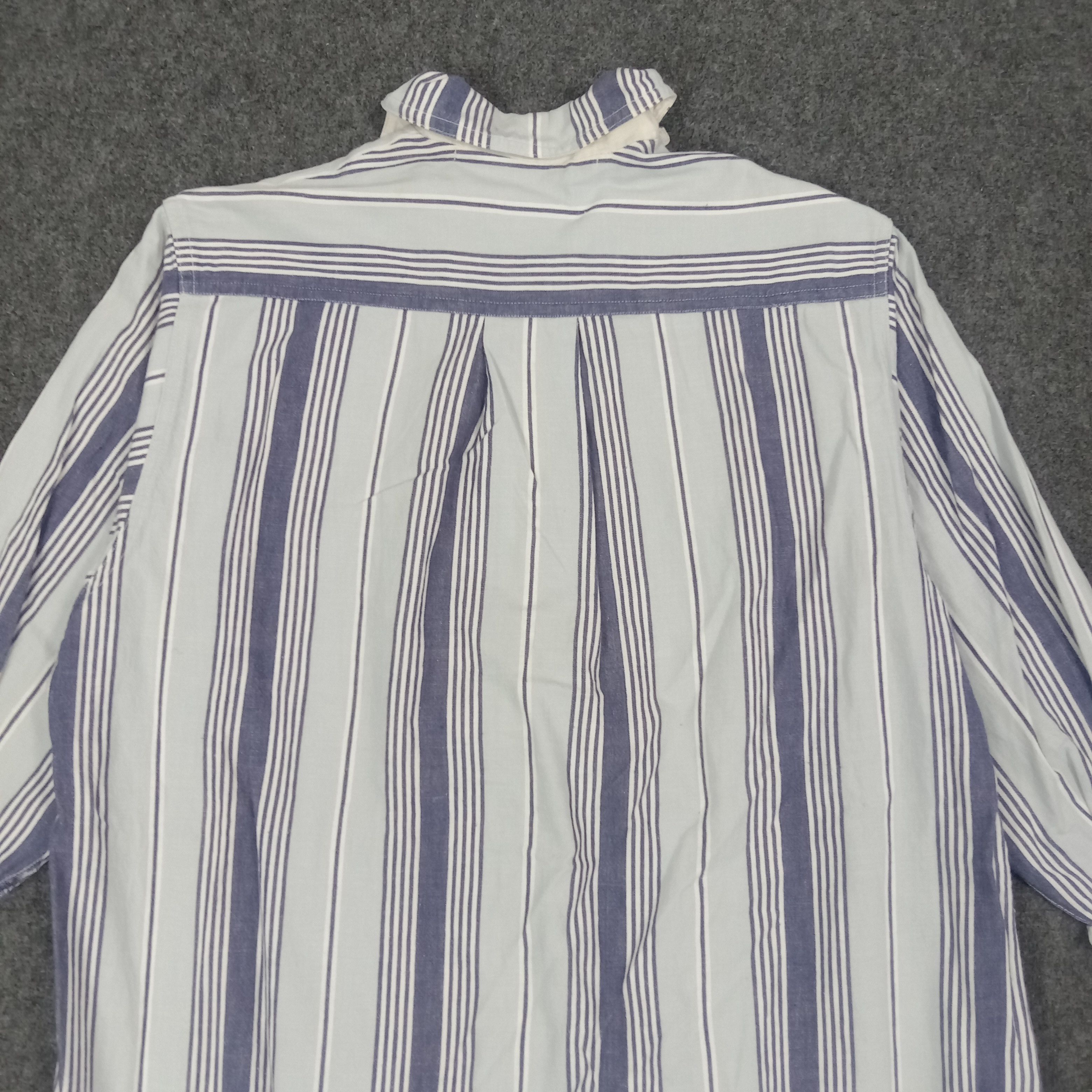 Comme des Garcons Vintage 90s Comme des Garçons Striped Shirt Dress C268N5 Size M / US 6-8 / IT 42-44 - 8 Thumbnail