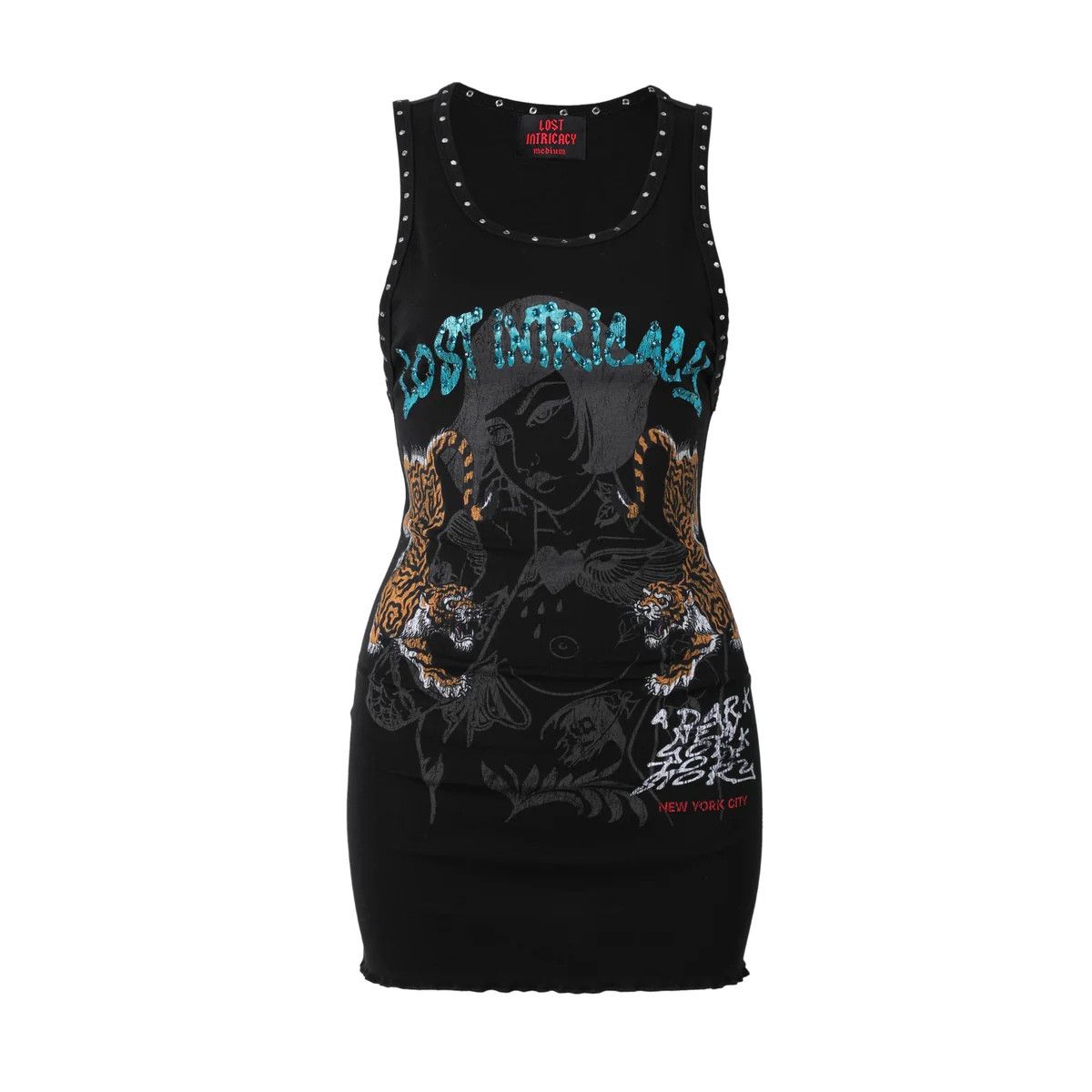 Other Lost Intricacy 'Twin Tiger' Black Dress Size S / US 4 / IT 40 - 1 Preview