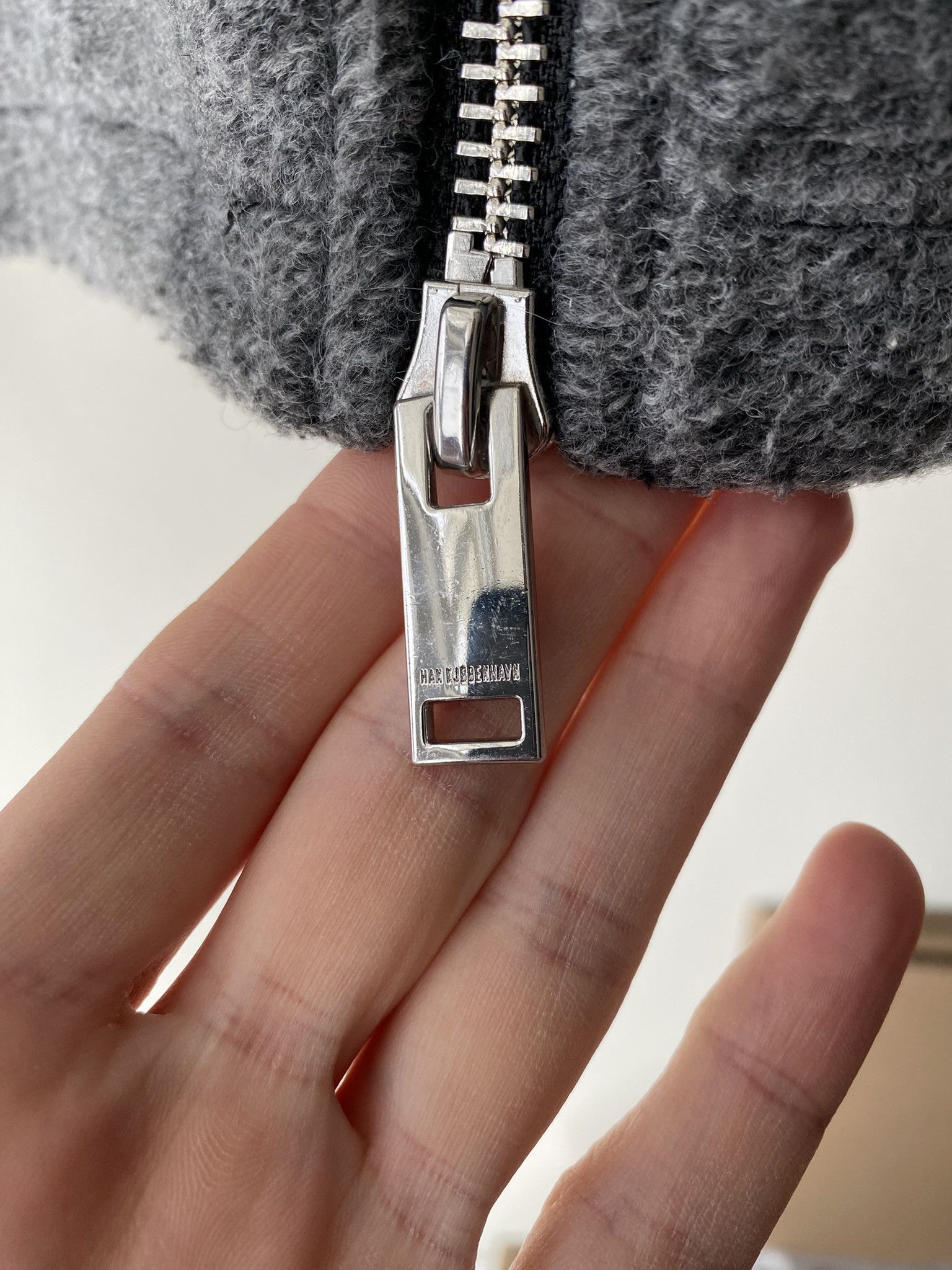 Han Kjobenhavn $810 - Zip Boxy Jacket - Black/Grey Check Size US L / EU 52-54 / 3 - 11 Thumbnail