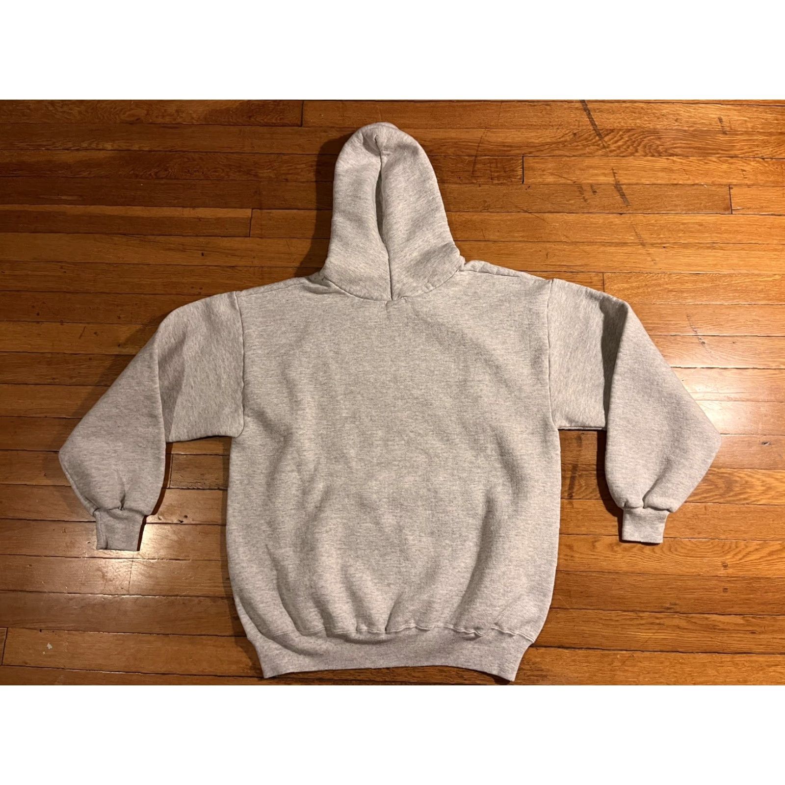 Jerzees VINTAGE JERZEES Briarcliffe College For Business Hoodie Mens XL Gray 90s College Retro School Logo Pullover Hooded Pockets Graphic Print Sweatshirt Size US XL / EU 56 / 4 - 6 Thumbnail