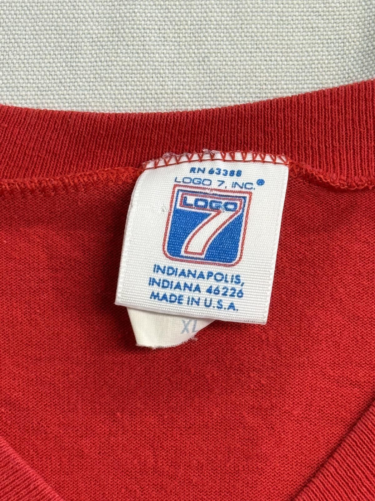 Logo 7 Vintage Detroit Red Wings T-shirt Jersey 1990s Logo 7 - XL Size US XL / EU 56 / 4 - 2 Thumbnail